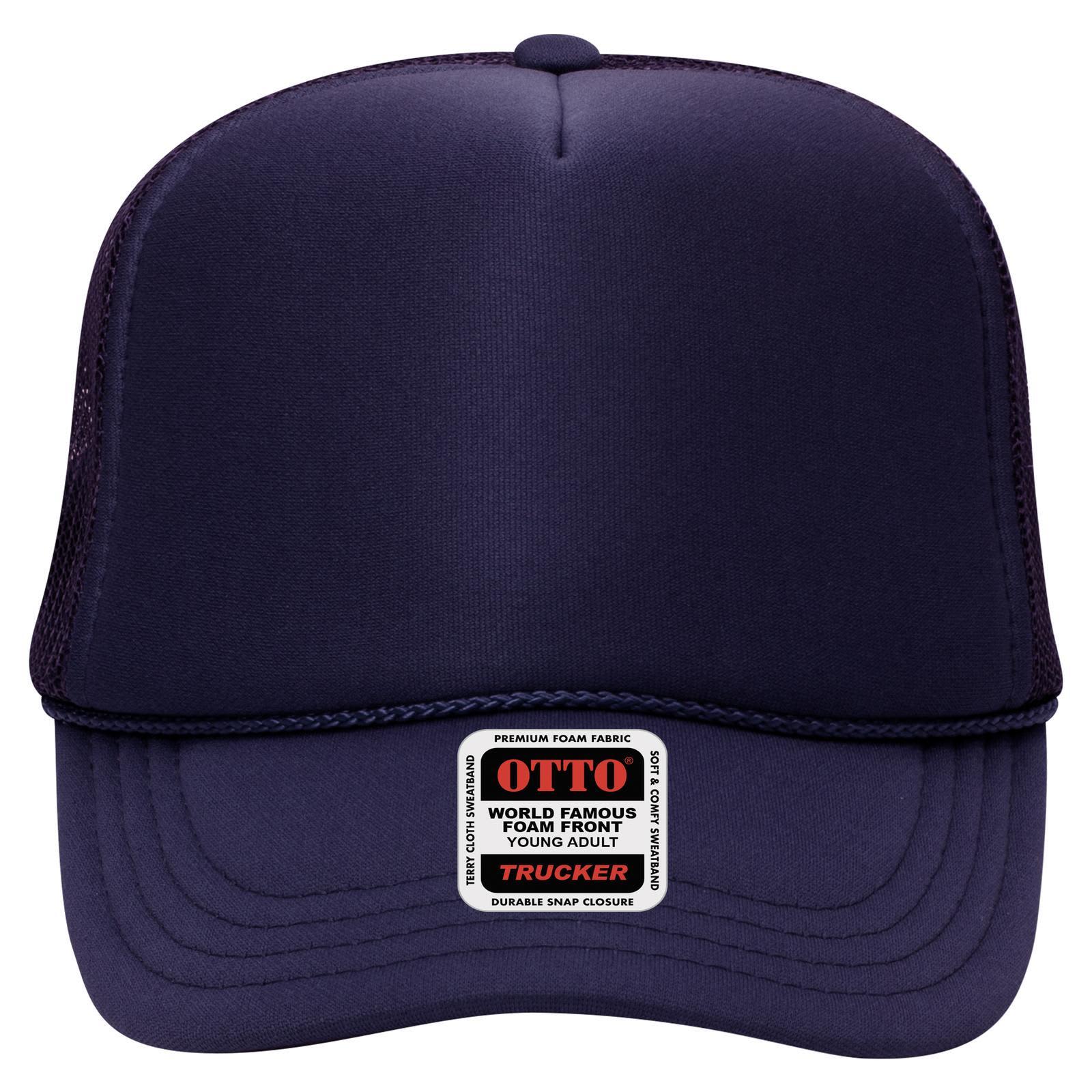 5 Panel High Crown Trucker Cap (Youth)