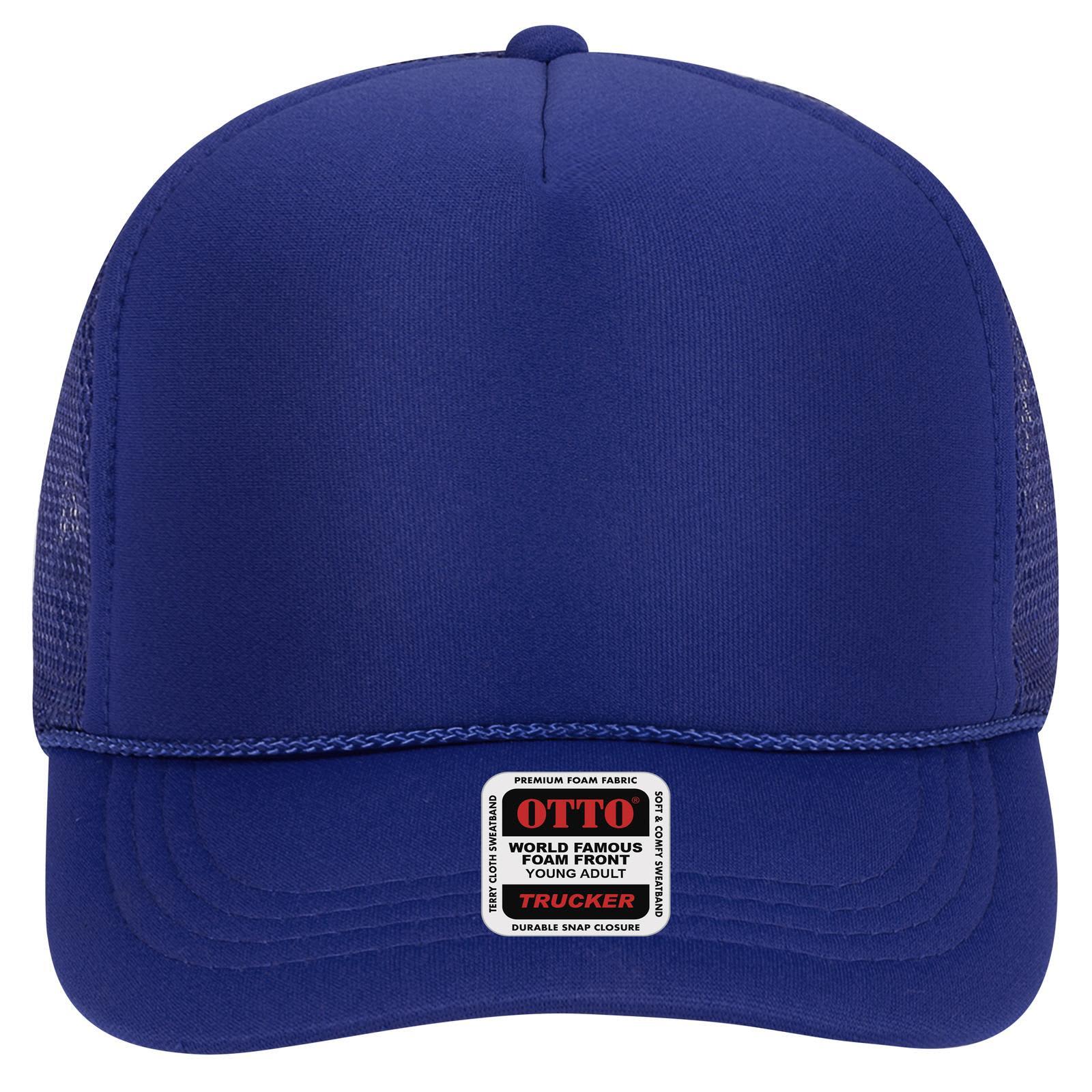 5 Panel High Crown Trucker Cap (Youth)