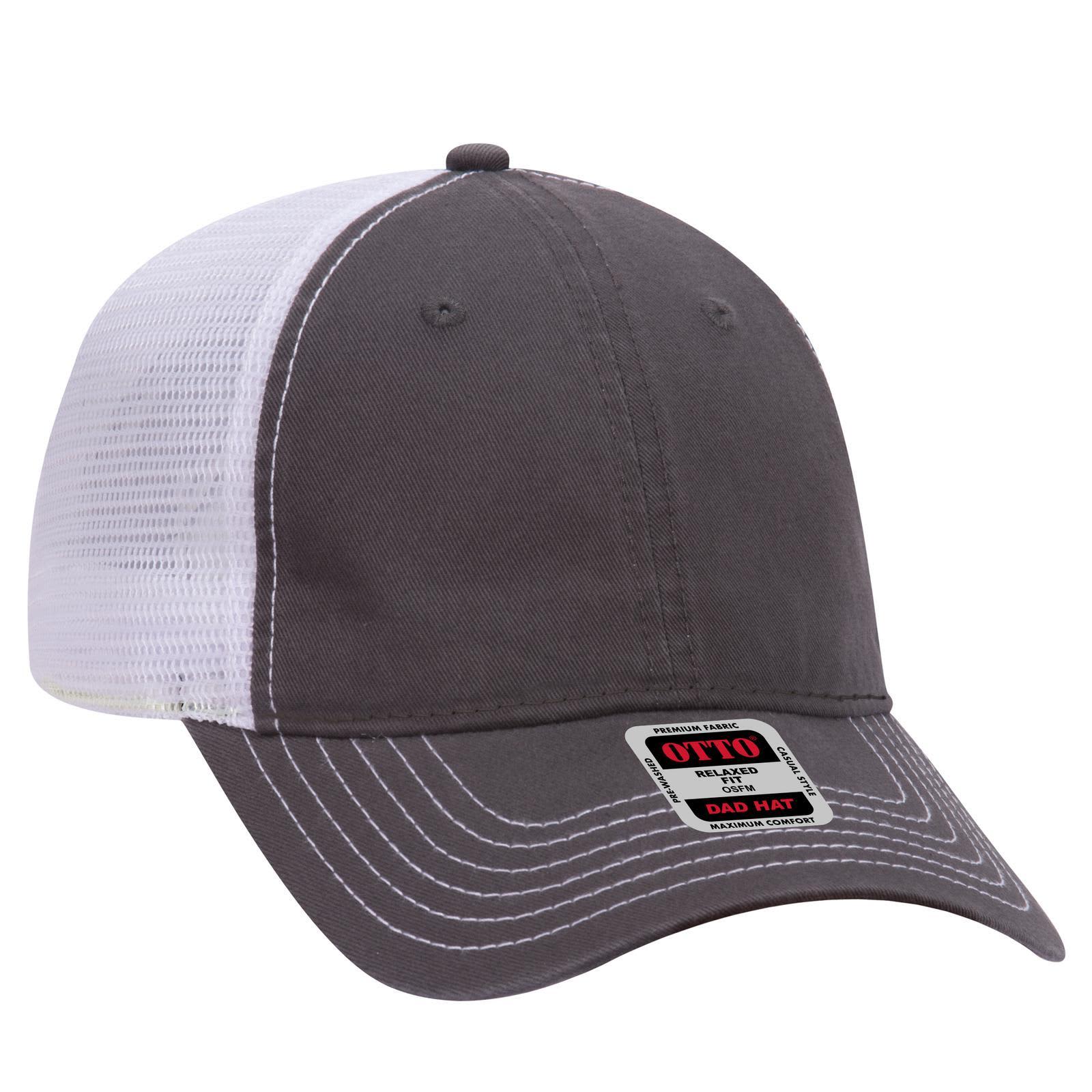 6 Panel Low Profile Trucker Dad Cap