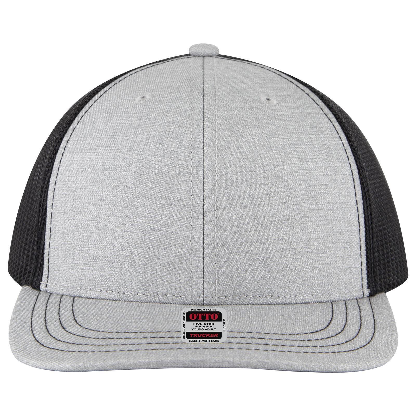 6 Panel Mid Profile Trucker Cap (Youth)