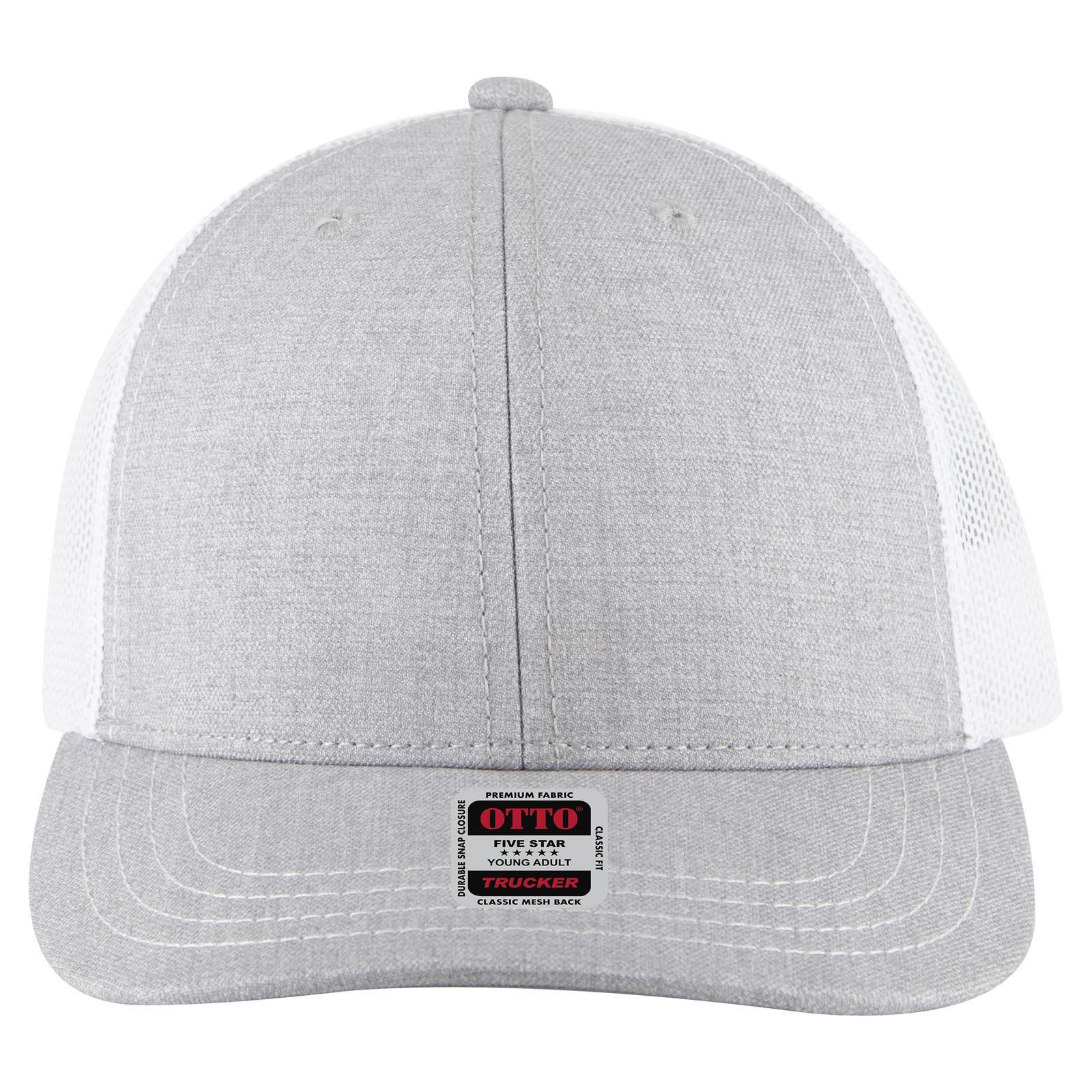 6 Panel Mid Profile Trucker Cap (Youth)