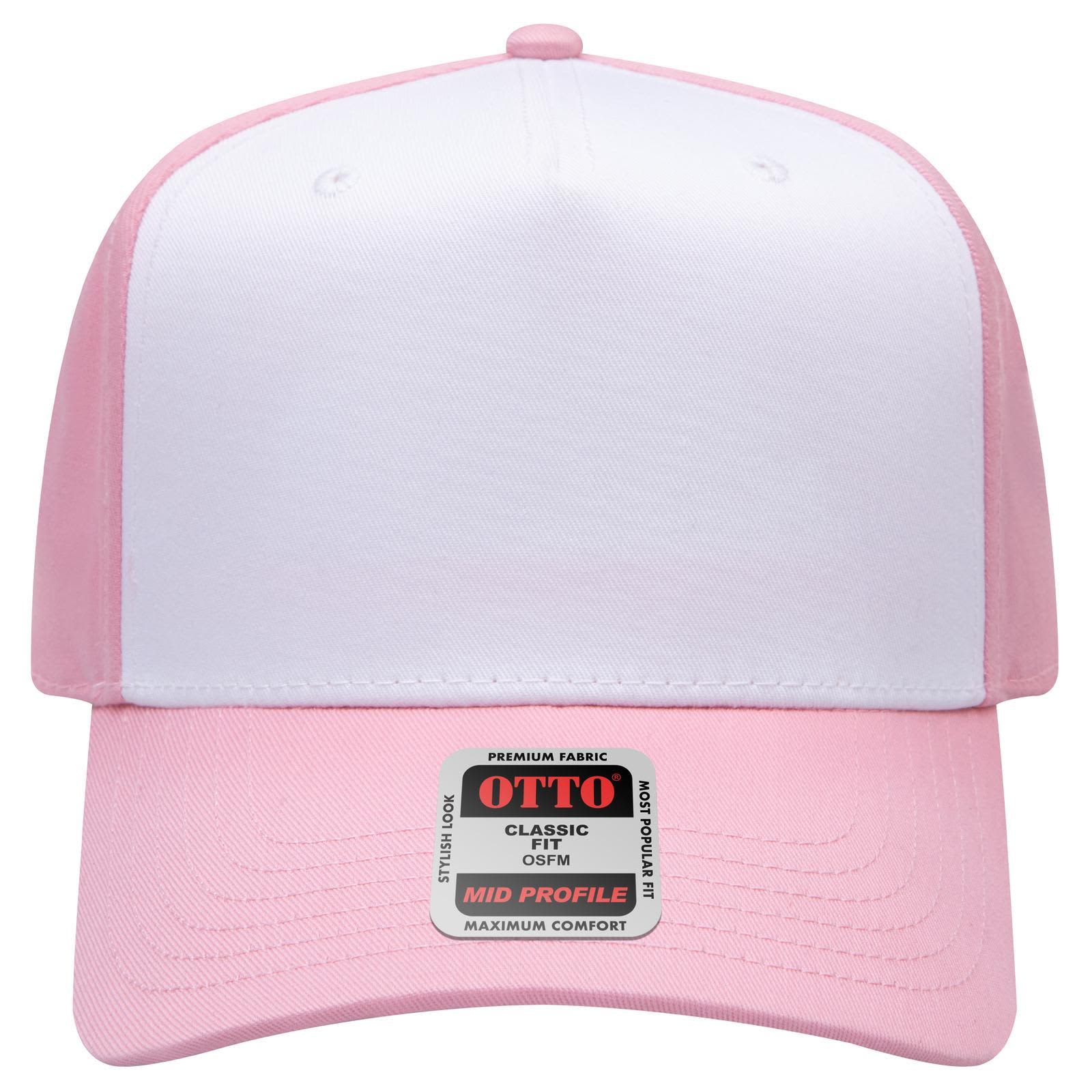 5 Panel Mid Crown Baseball Cap