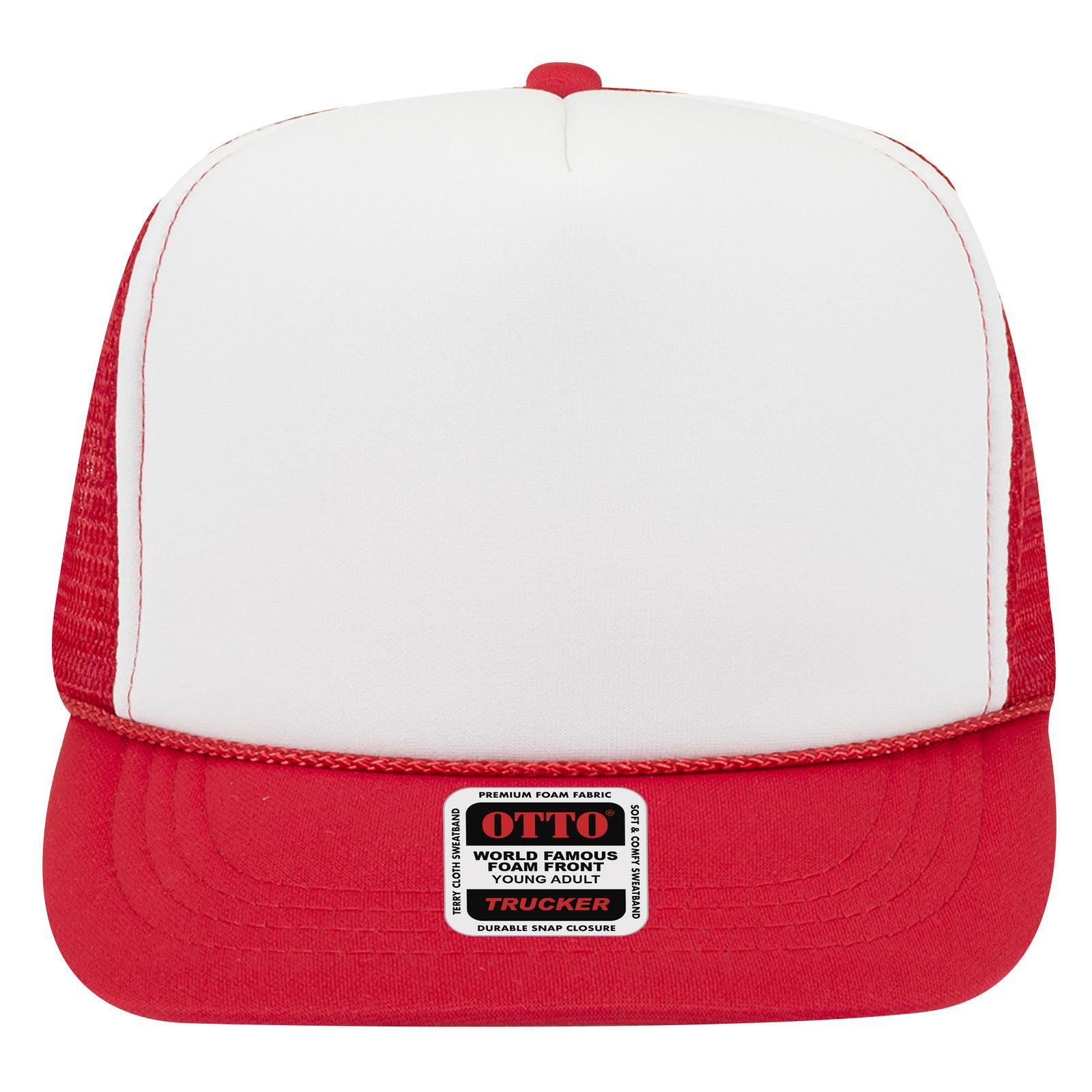 5 Panel High Crown Trucker Cap (Youth)