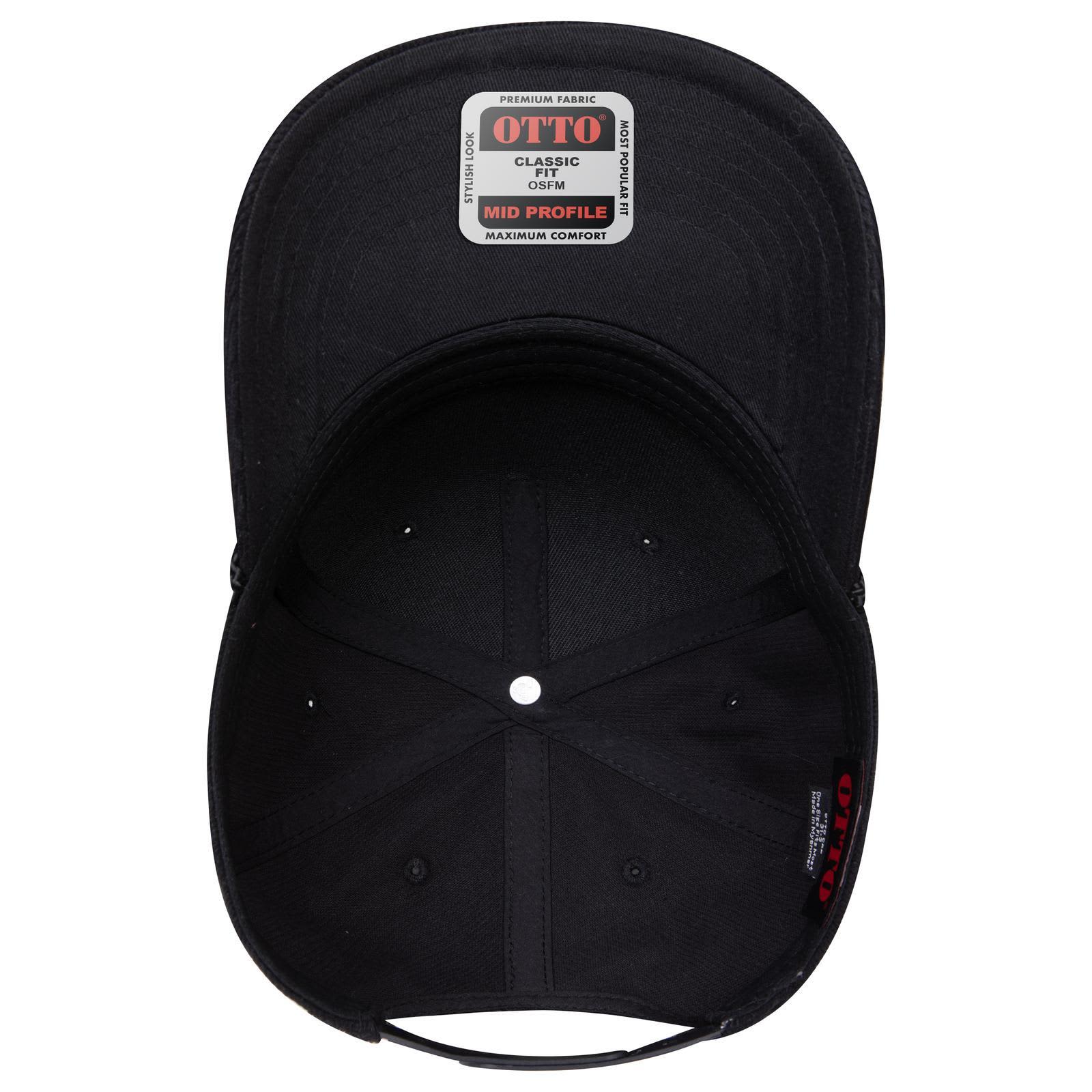 5 Panel Mid Profile Baseball Cap