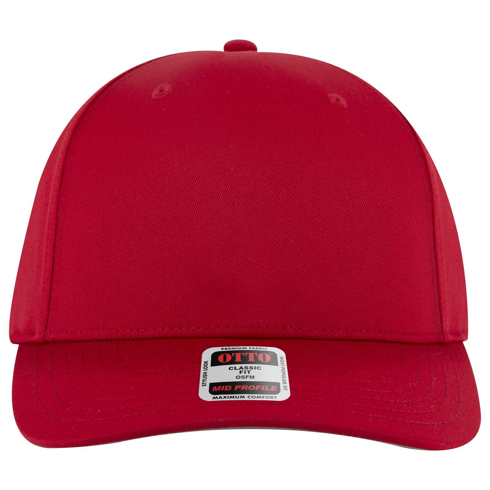 Seamless 6 Panel Mid Profile Baseball Cap