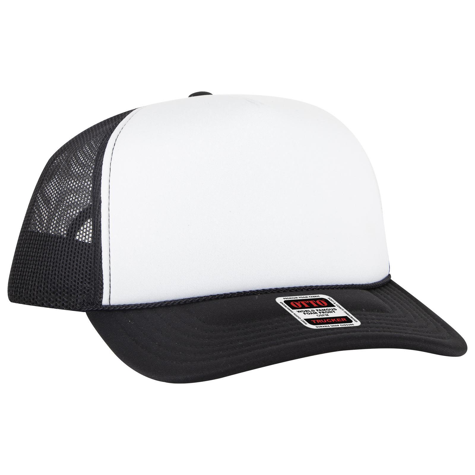 5 Panel High Crown Trucker Cap