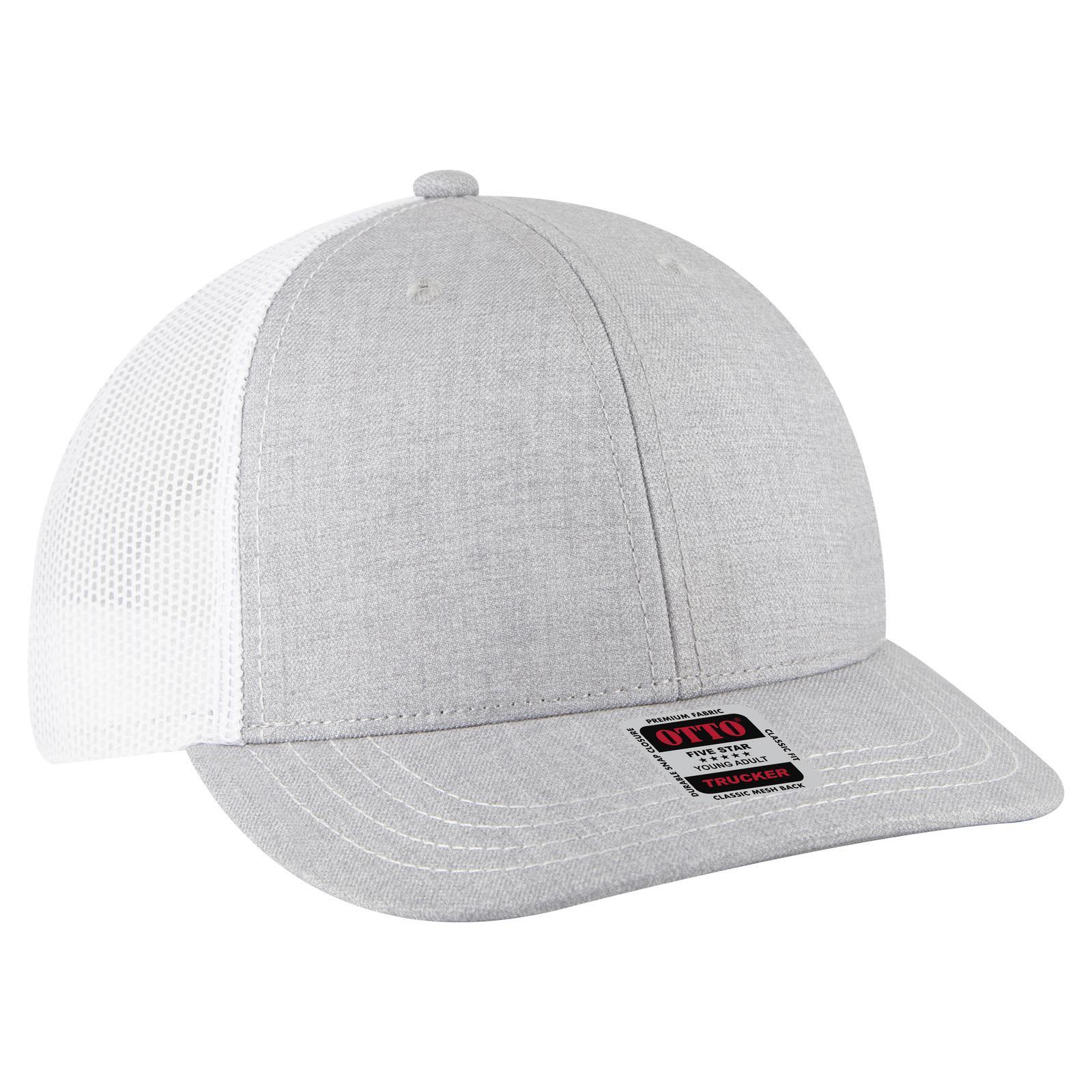 6 Panel Mid Profile Trucker Cap (Youth)