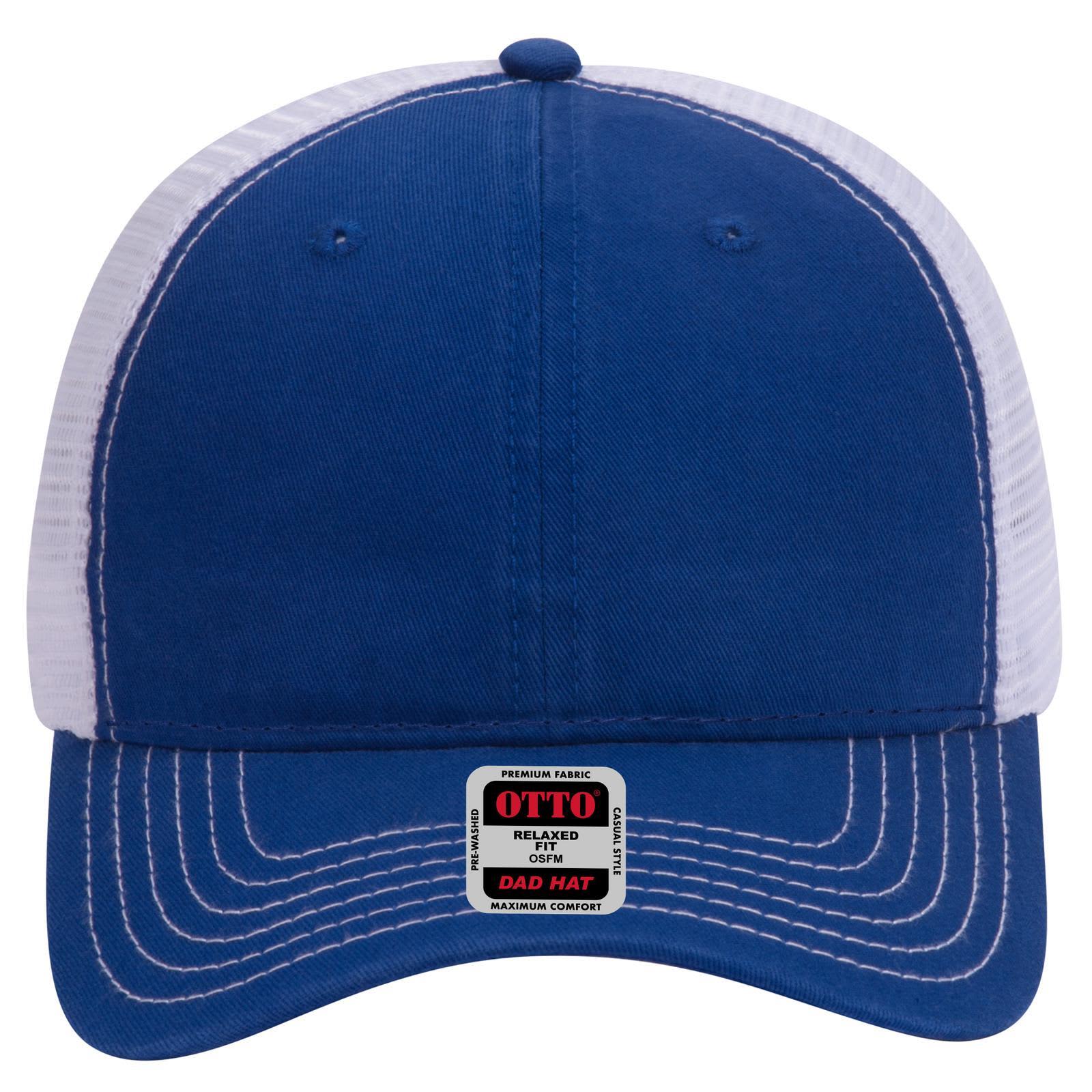6 Panel Low Profile Trucker Dad Cap
