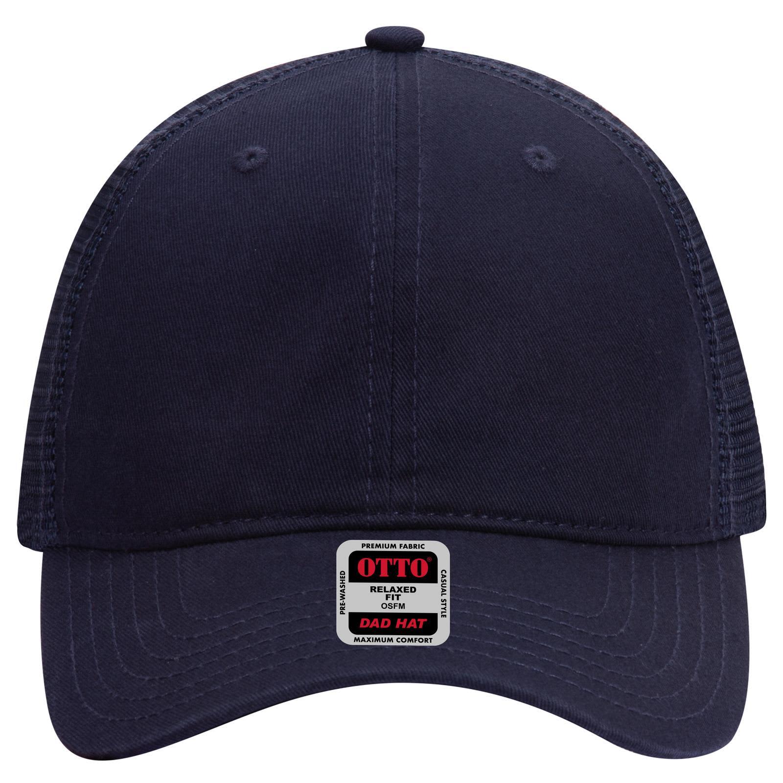 6 Panel Low Profile Trucker Dad Cap