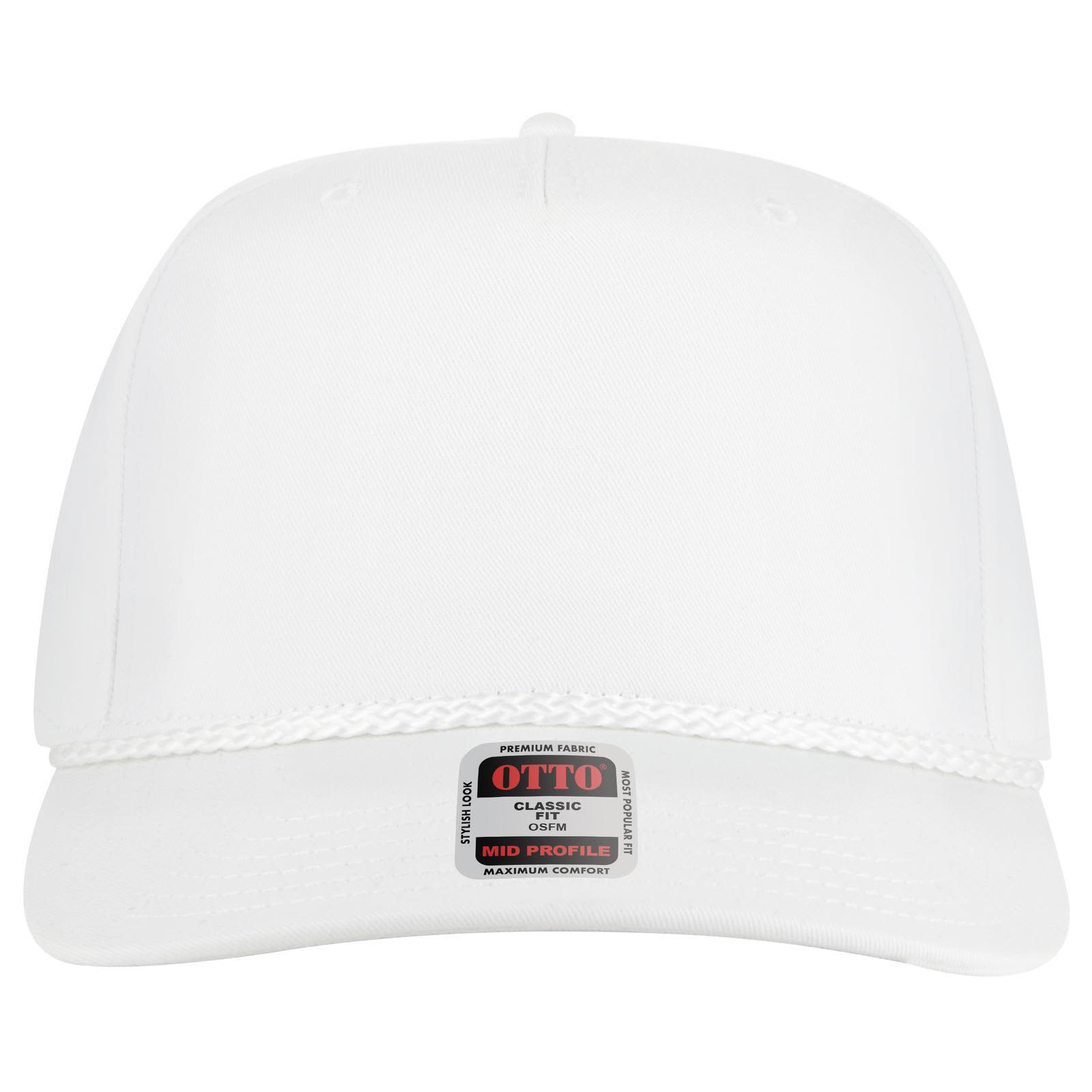 5 Panel Mid Profile Baseball Cap