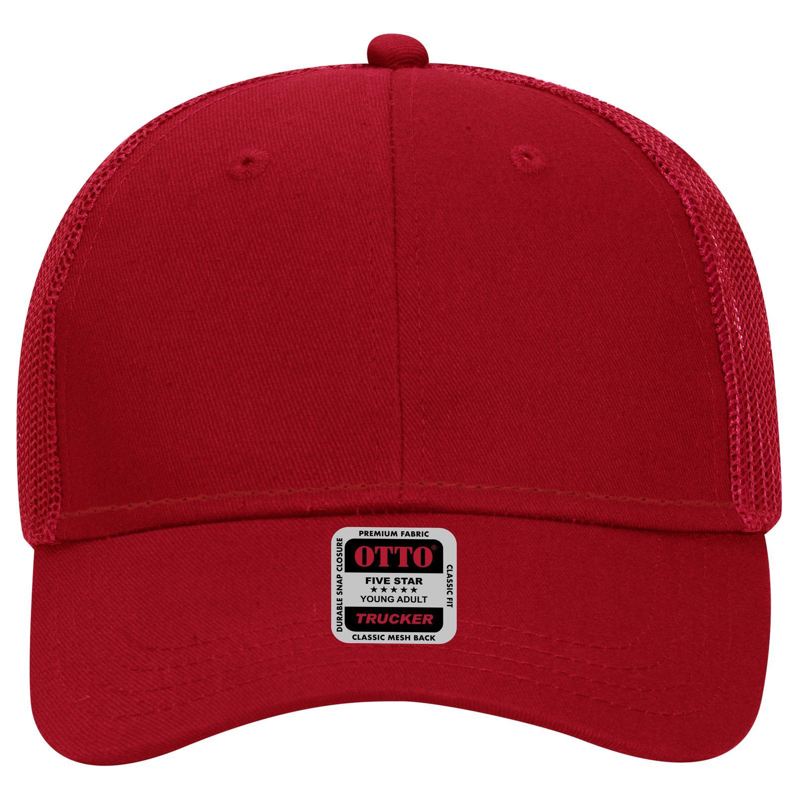6 Panel Low Profile Trucker Cap (Youth)