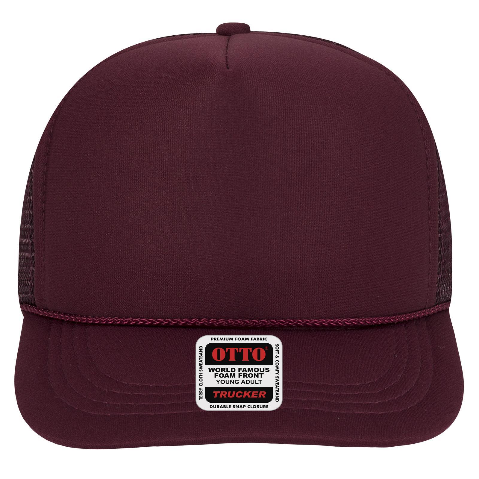 5 Panel High Crown Trucker Cap (Youth)