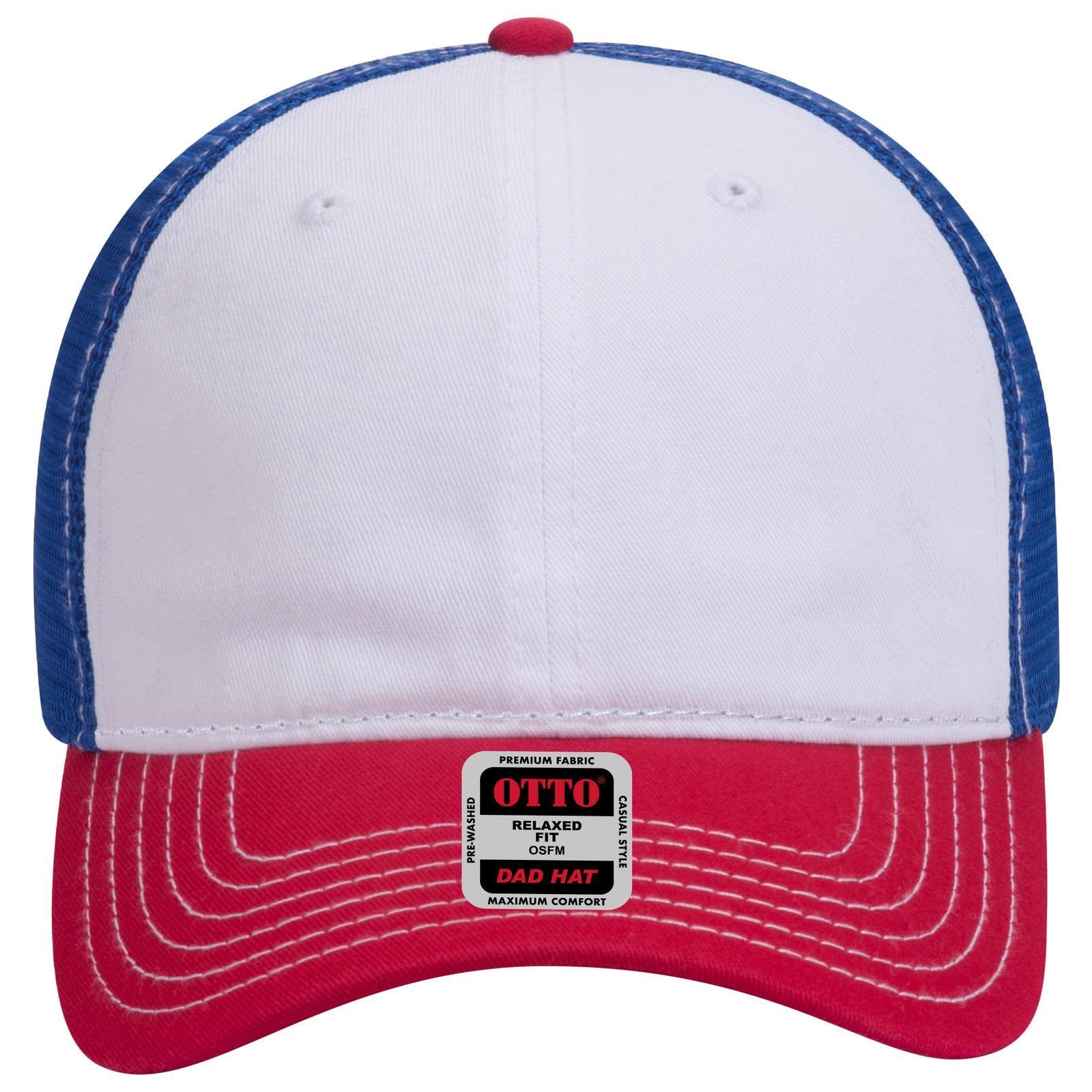 6 Panel Low Profile Trucker Dad Cap