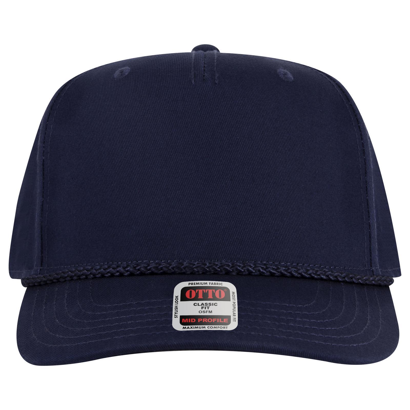 5 Panel Mid Profile Baseball Cap