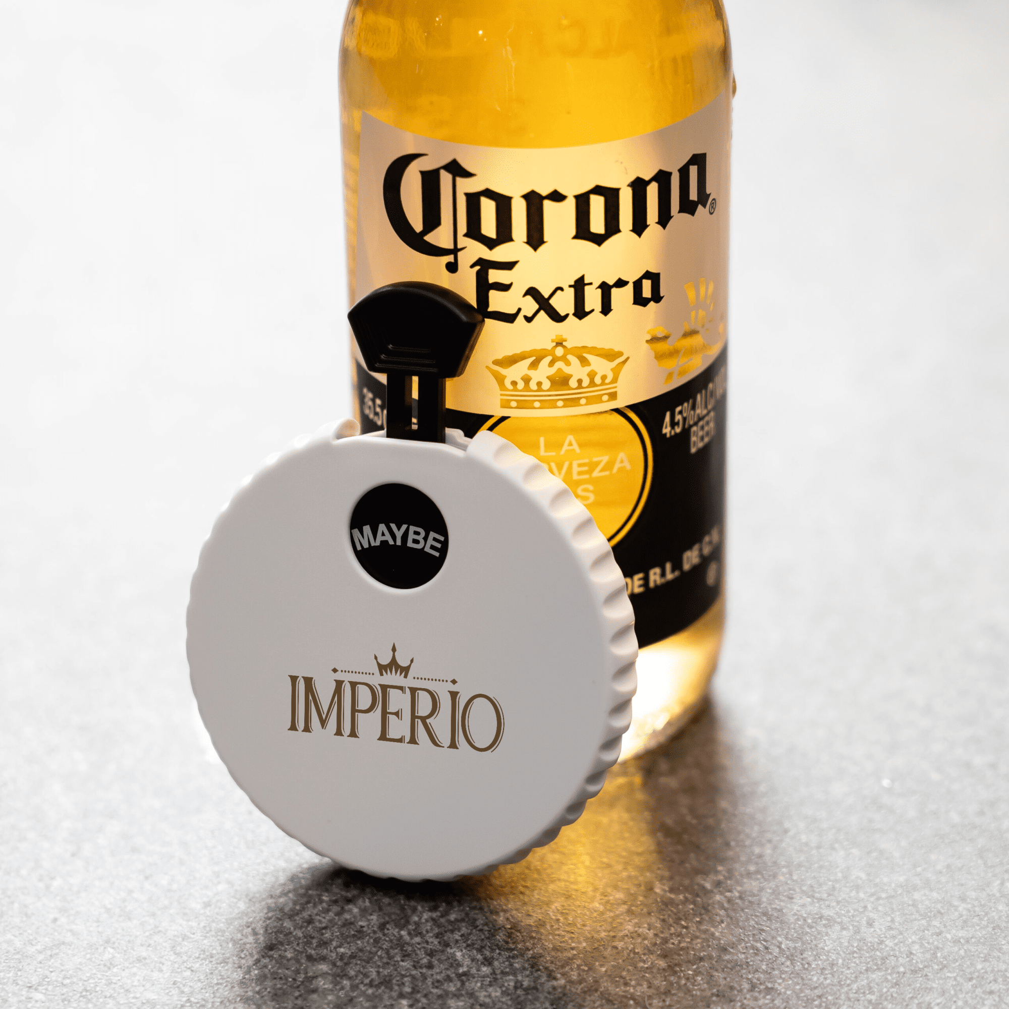Yes, No, Maybe Spinner with Bottle Opener