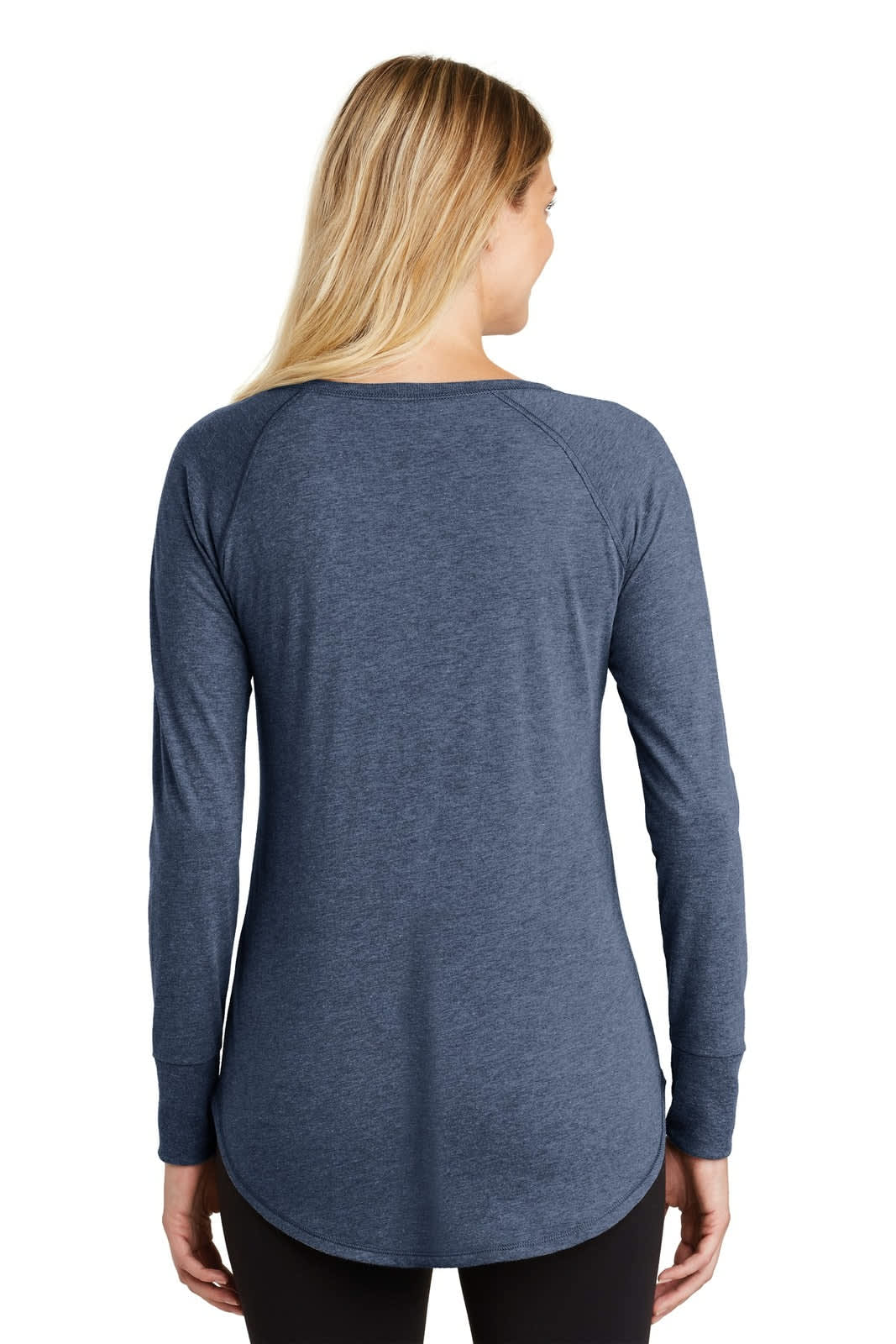 District Made Ladies Perfect Tri Long Sleeve