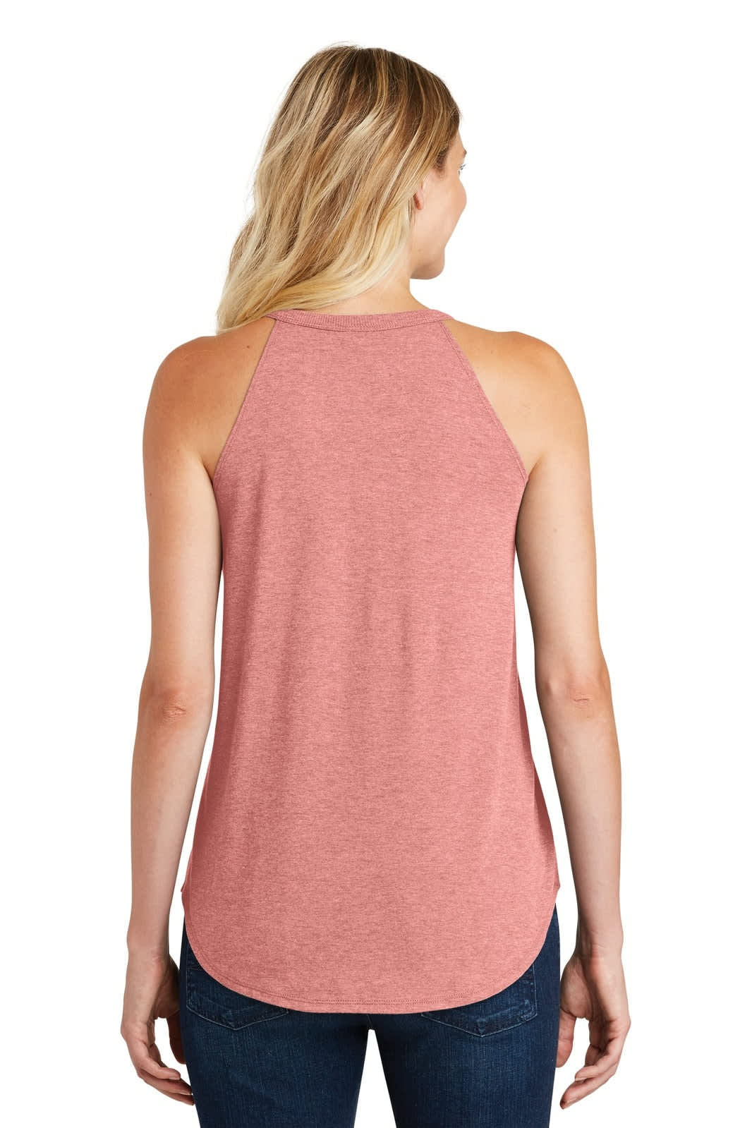 District Made Ladies Perfect Tri Rocker Tank
