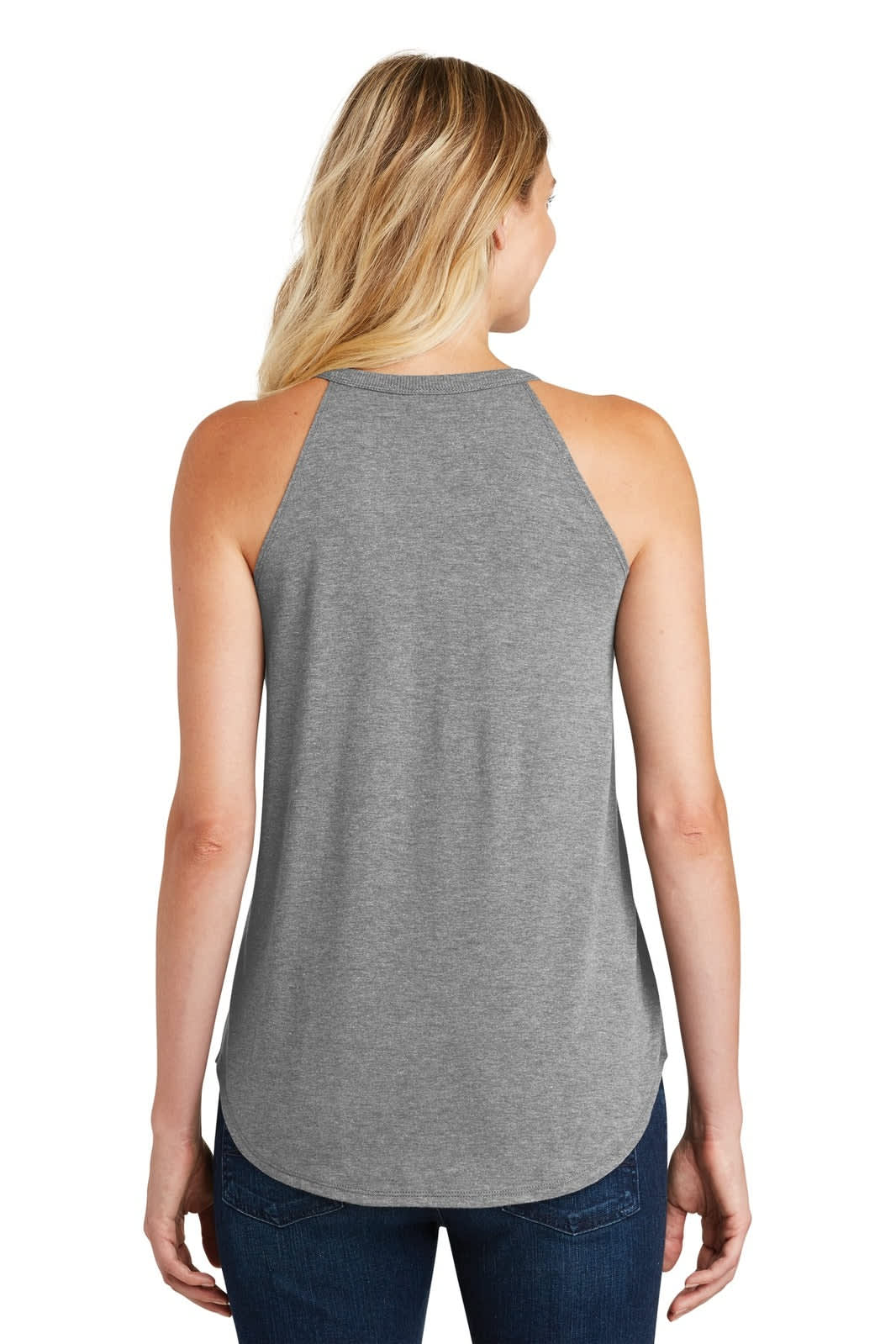 District Made Ladies Perfect Tri Rocker Tank