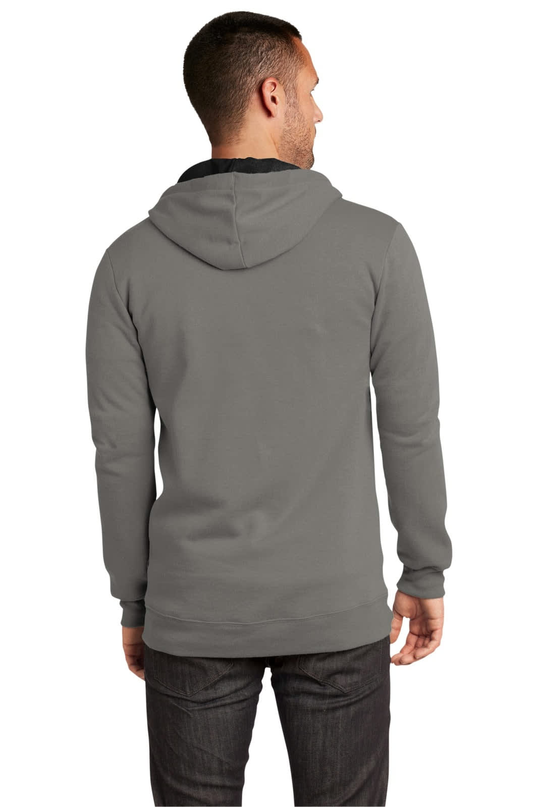 District - Young Mens The Concert Fleece Full-Zip Hoodie