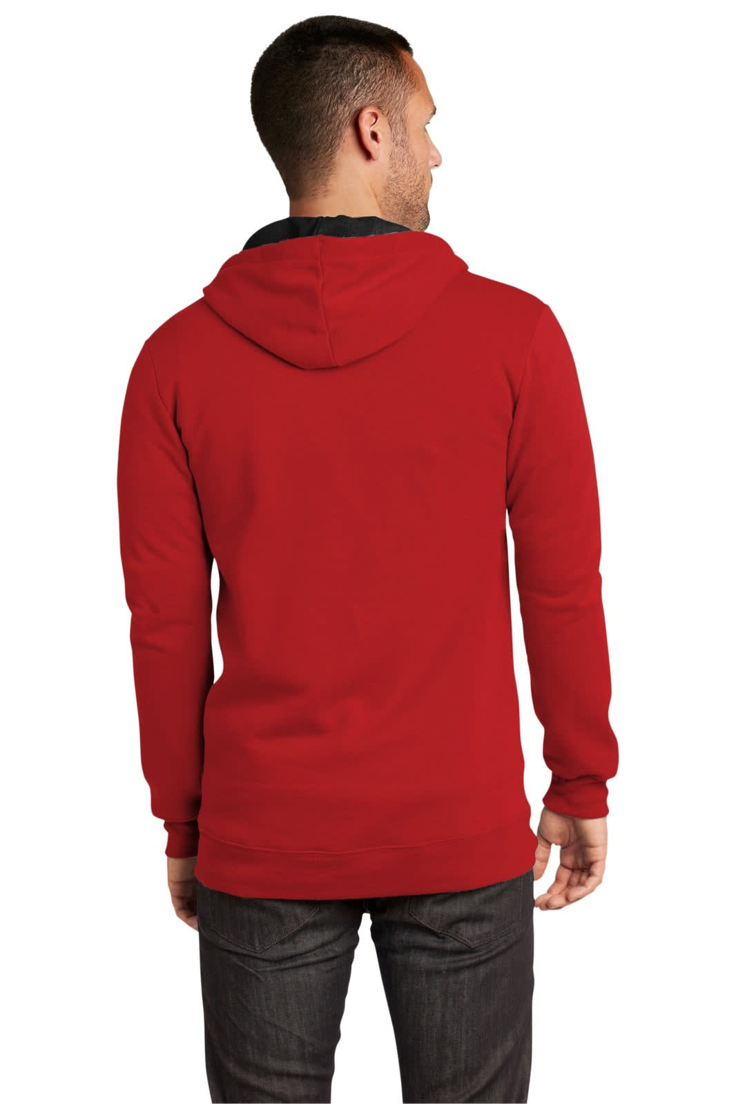 District - Young Mens The Concert Fleece Full-Zip Hoodie