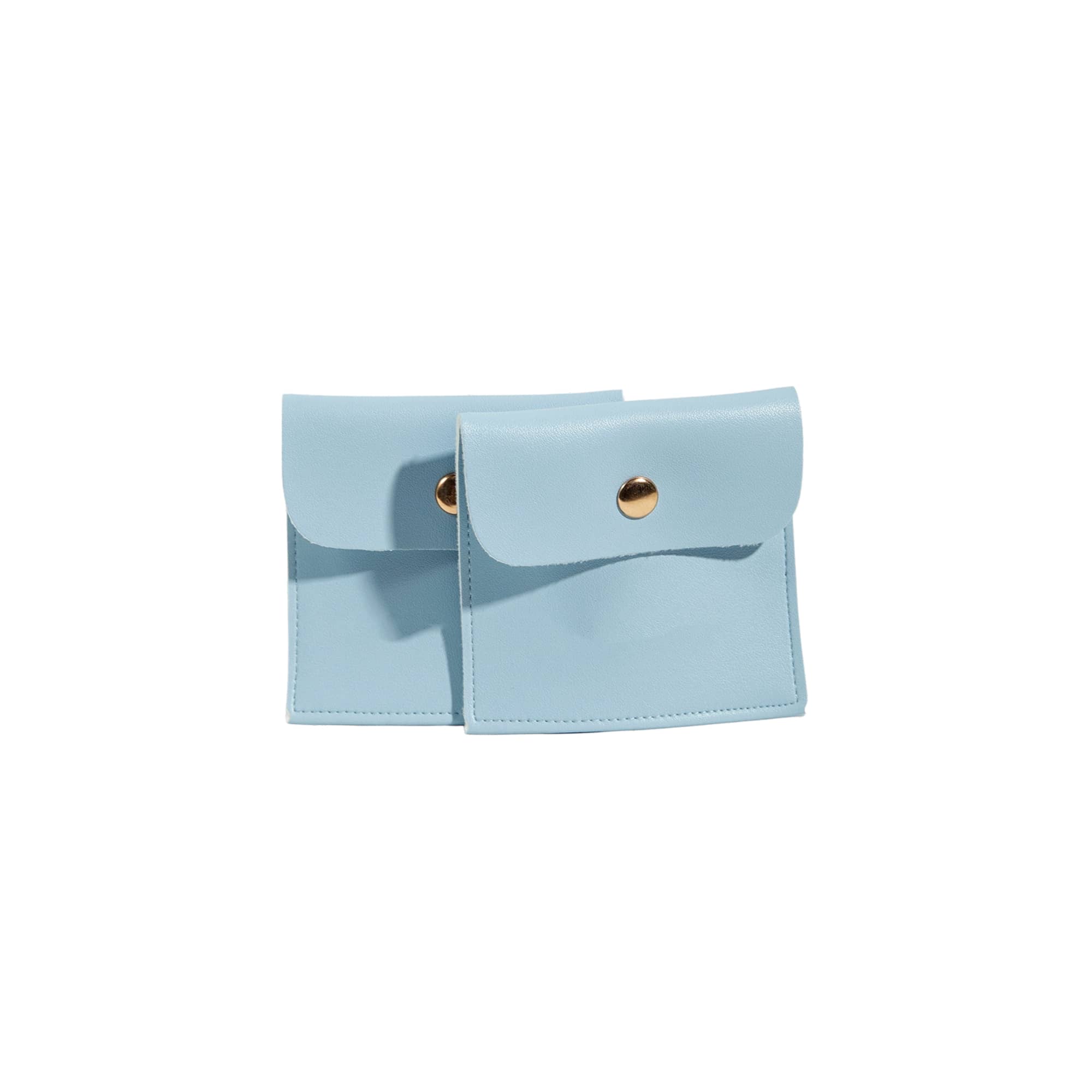 Square PU Leather Jewellery Pouch