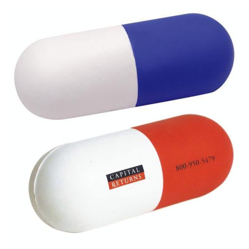 Capsule Shape Stress Reliever