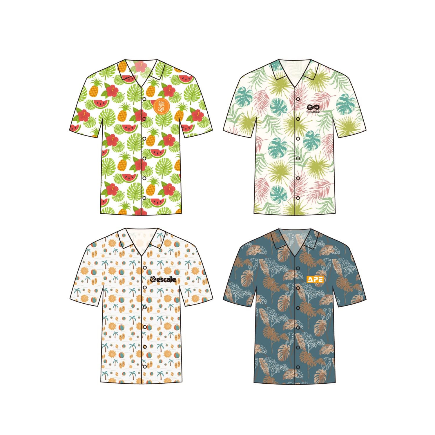 Men's 100% Cotton Sublimated Shirt