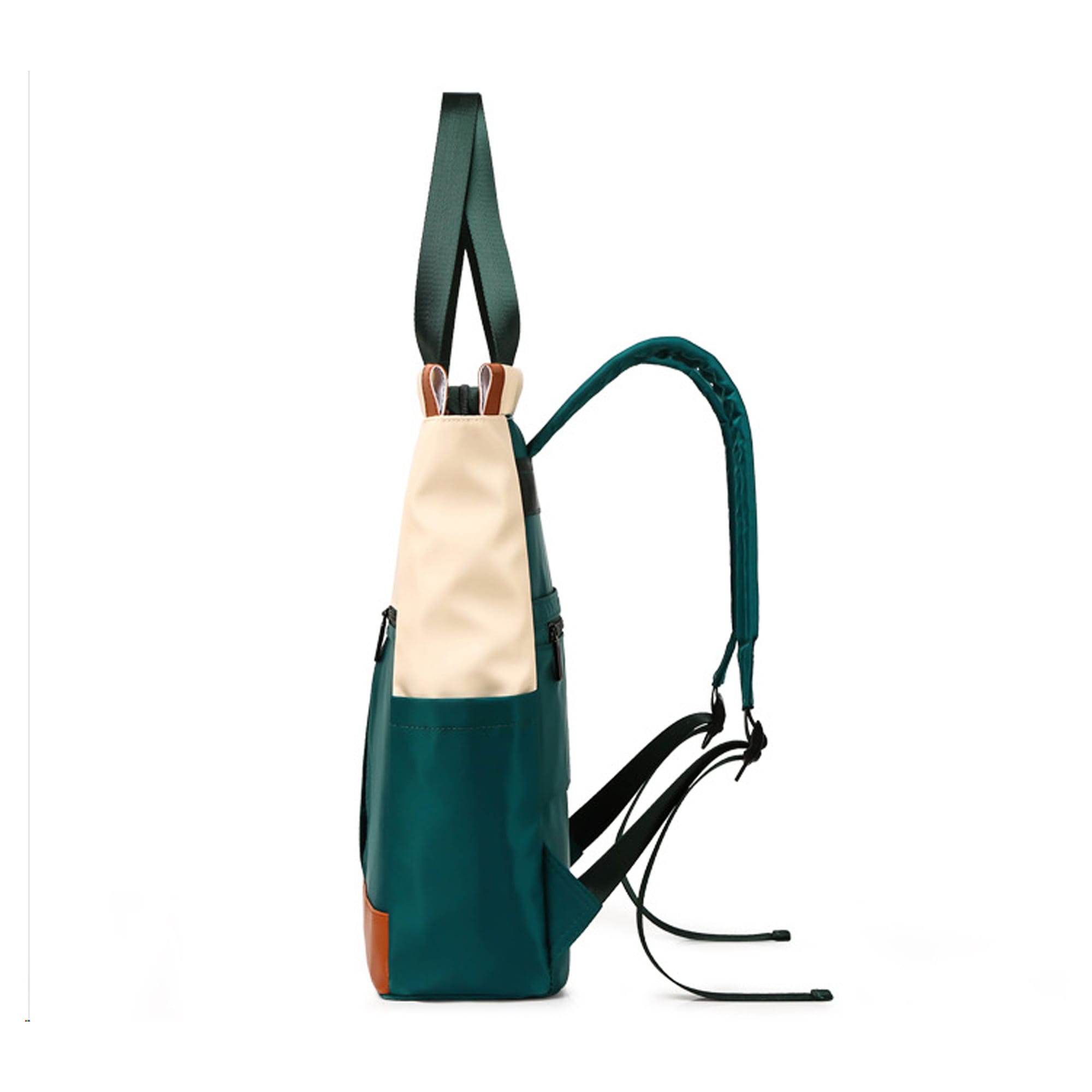 Convertible Nylon Backpack to Tote Bag