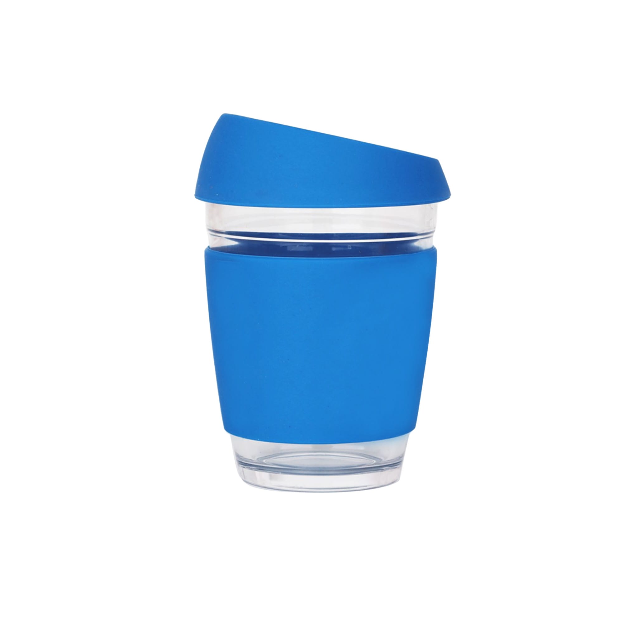 12 OZ Reusable Glass Coffee Cup