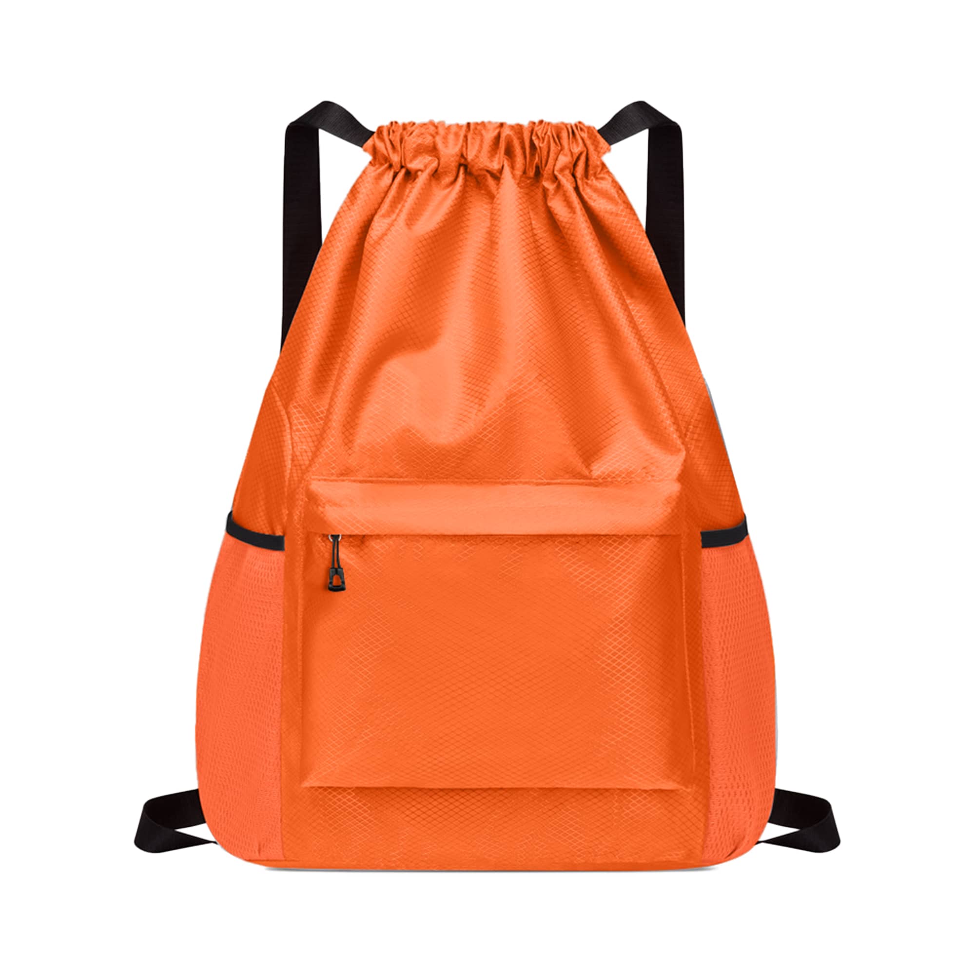 Multi-Pocket Drawstring Backpack