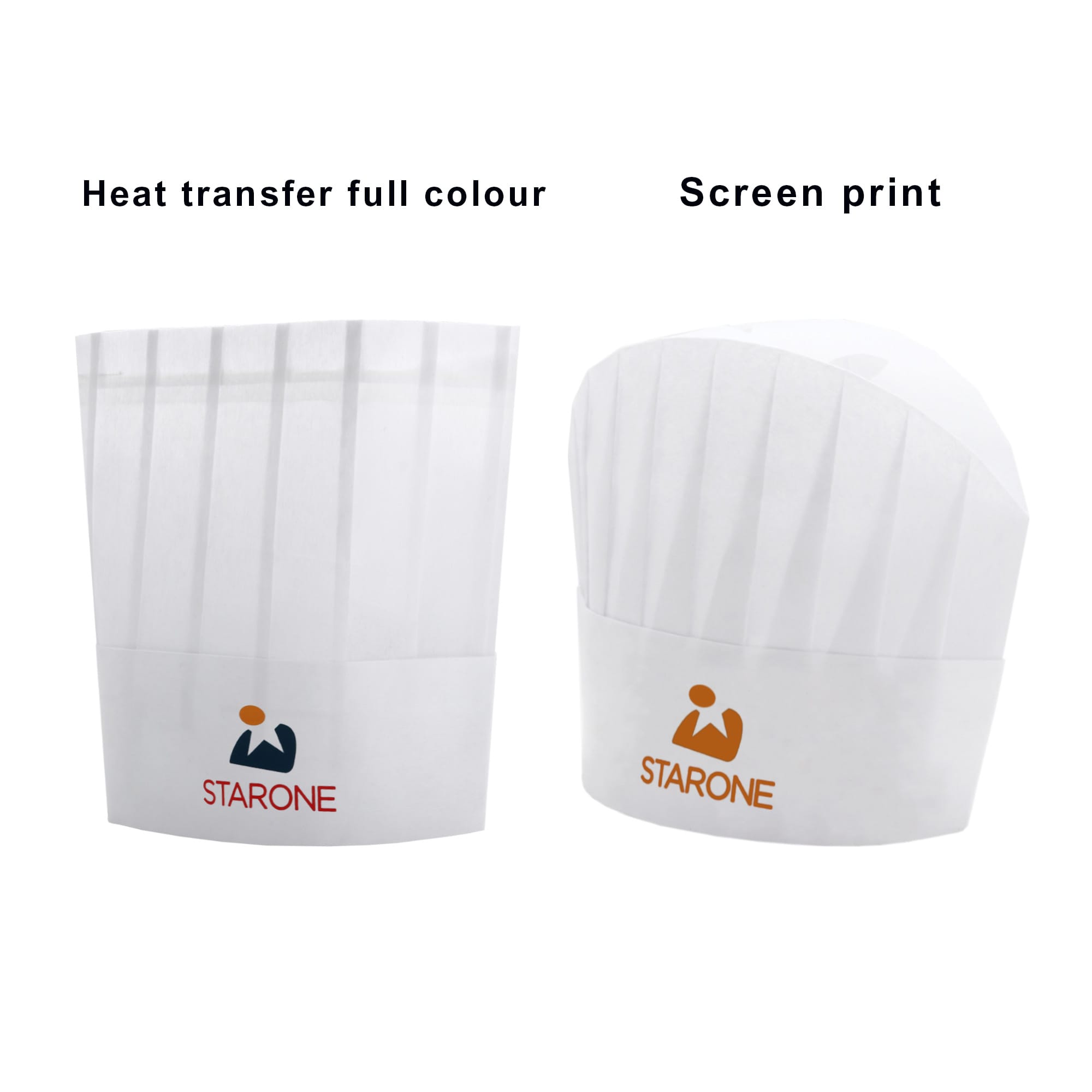 Disposable Non-woven Chef Hat 23cm