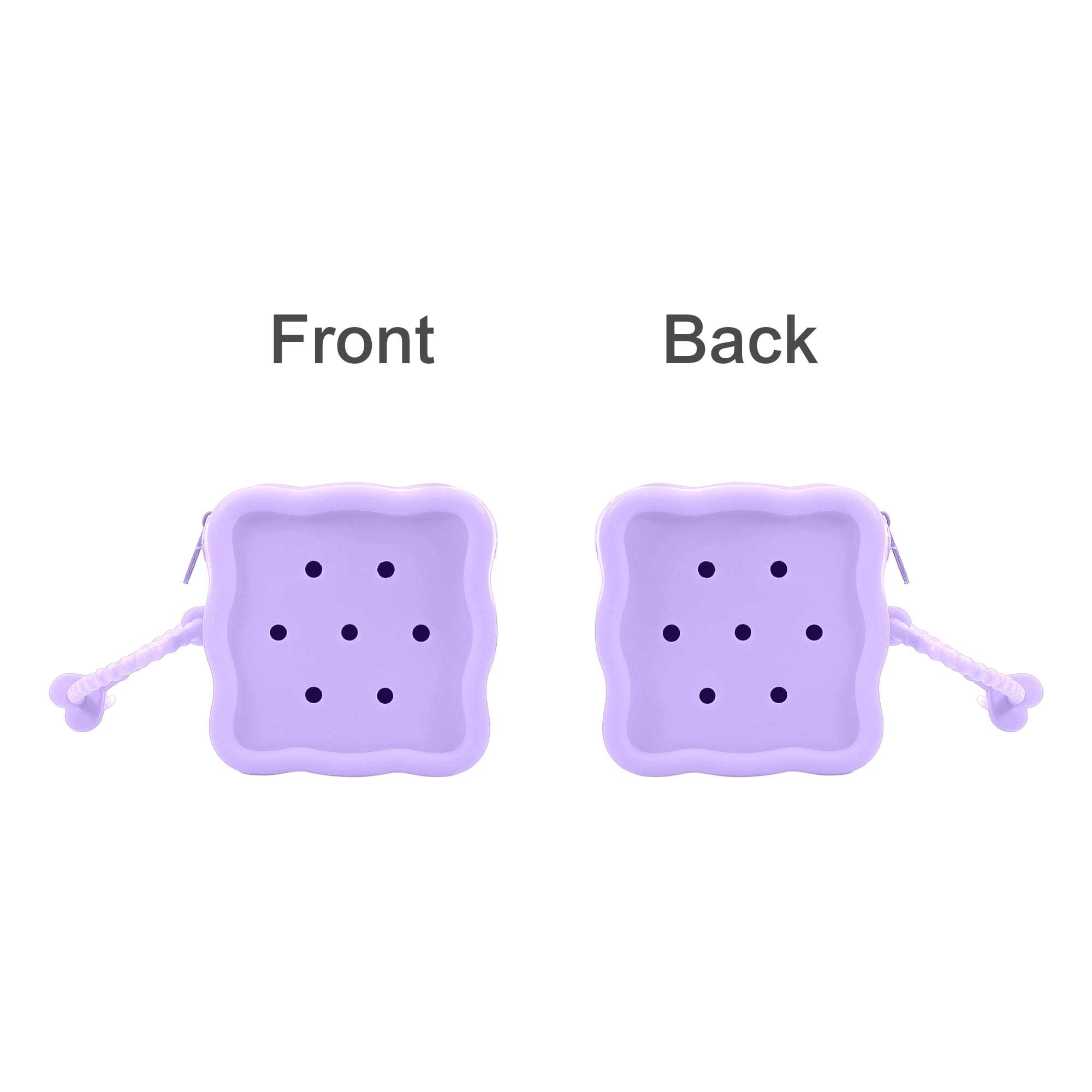 Square Silicone Holes Pouch