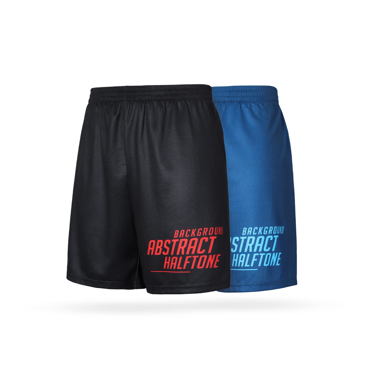 Unisex Adults 100% Polyester Sublimated Running Shorts
