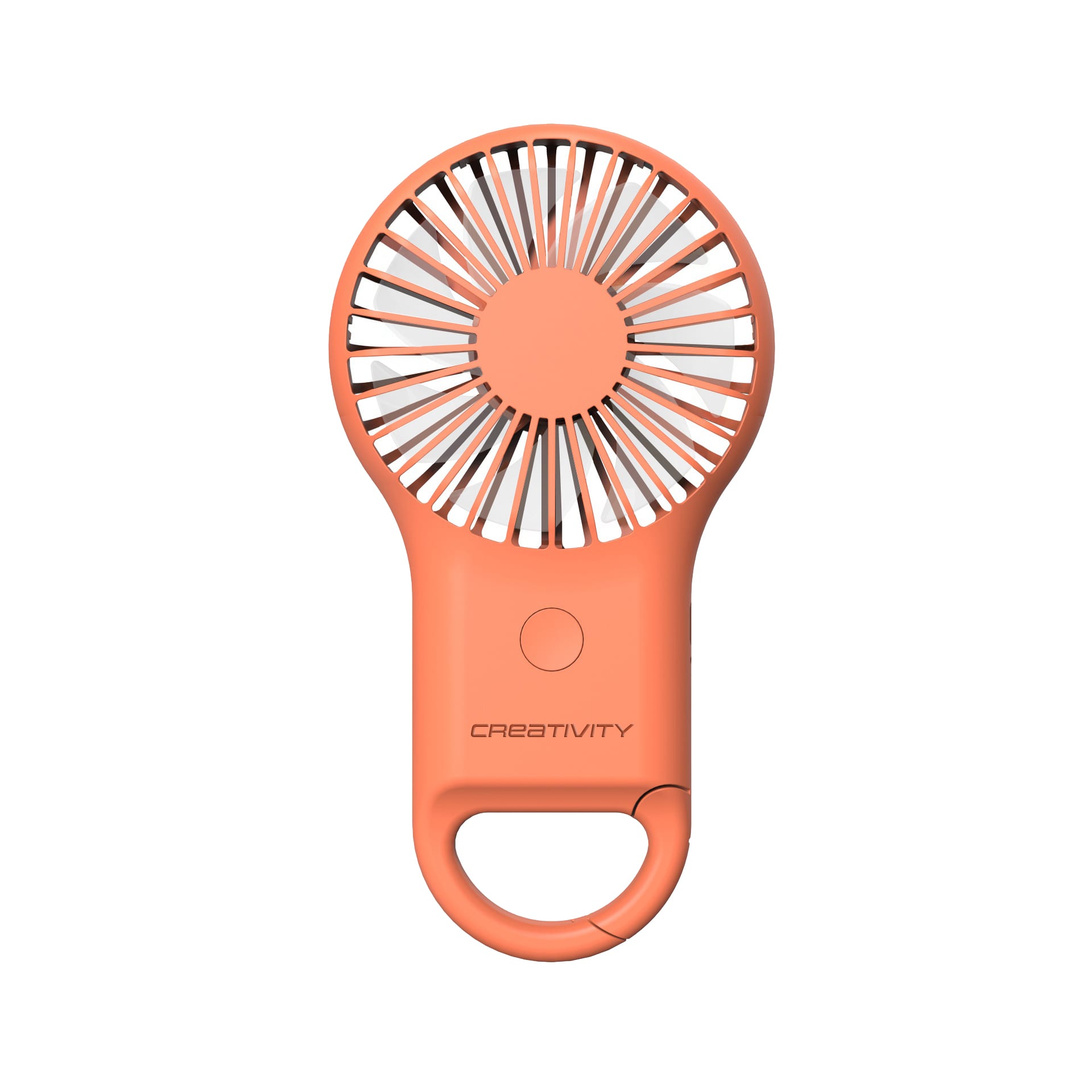 Carabiner Mini Fan with LED Light