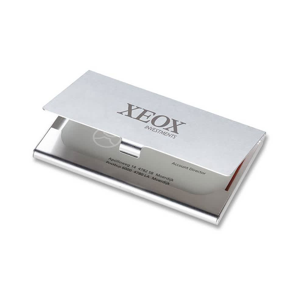 Aluminum Business Card Holder