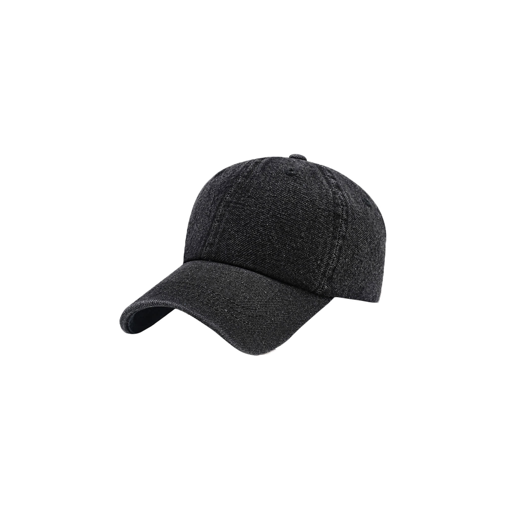 6 Panel Denim Baseball Cap