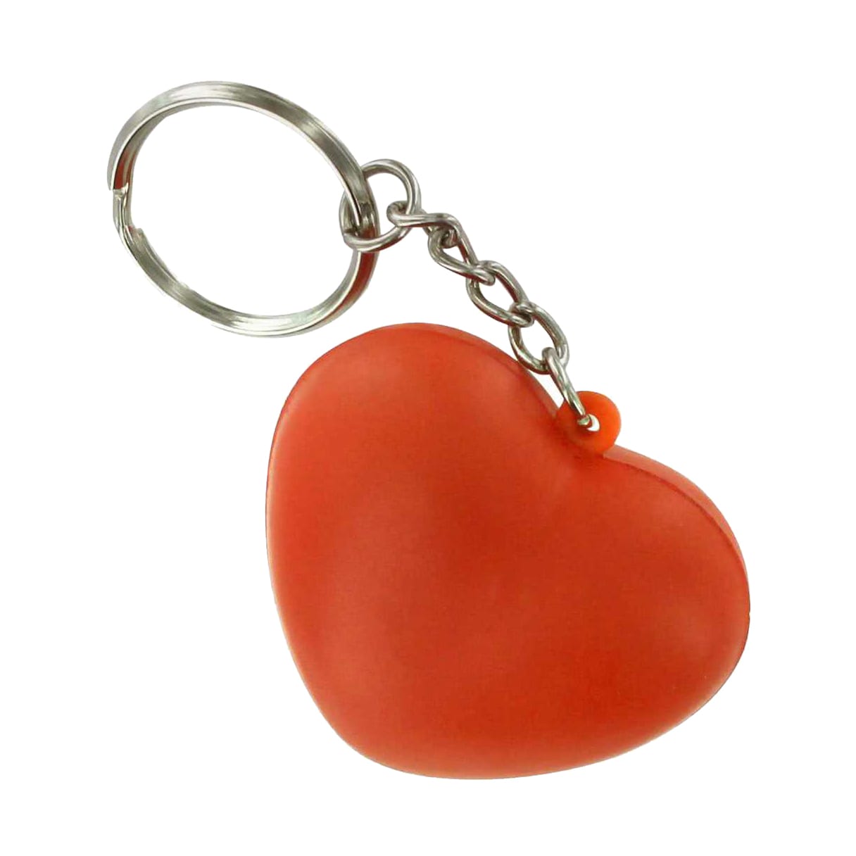 Keyring with Heart Stress Reliever