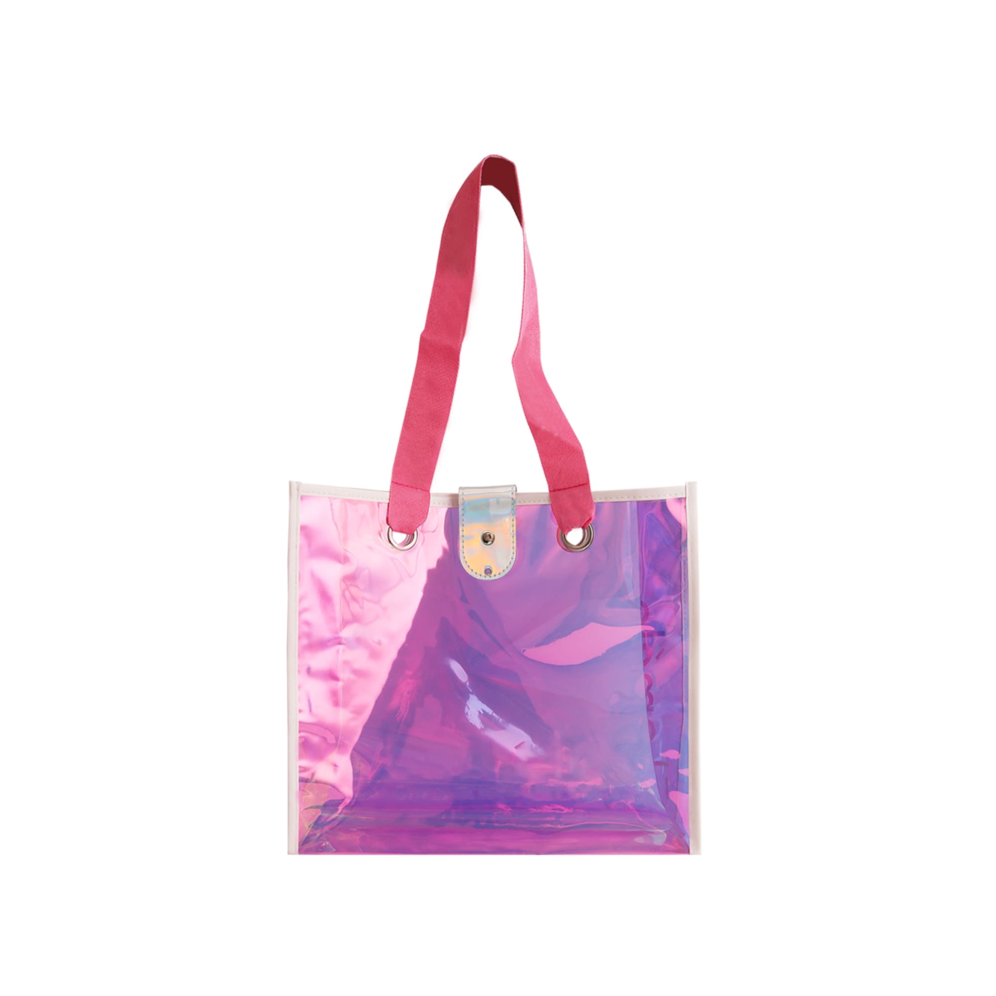 Iridescent Clear Tote Bag