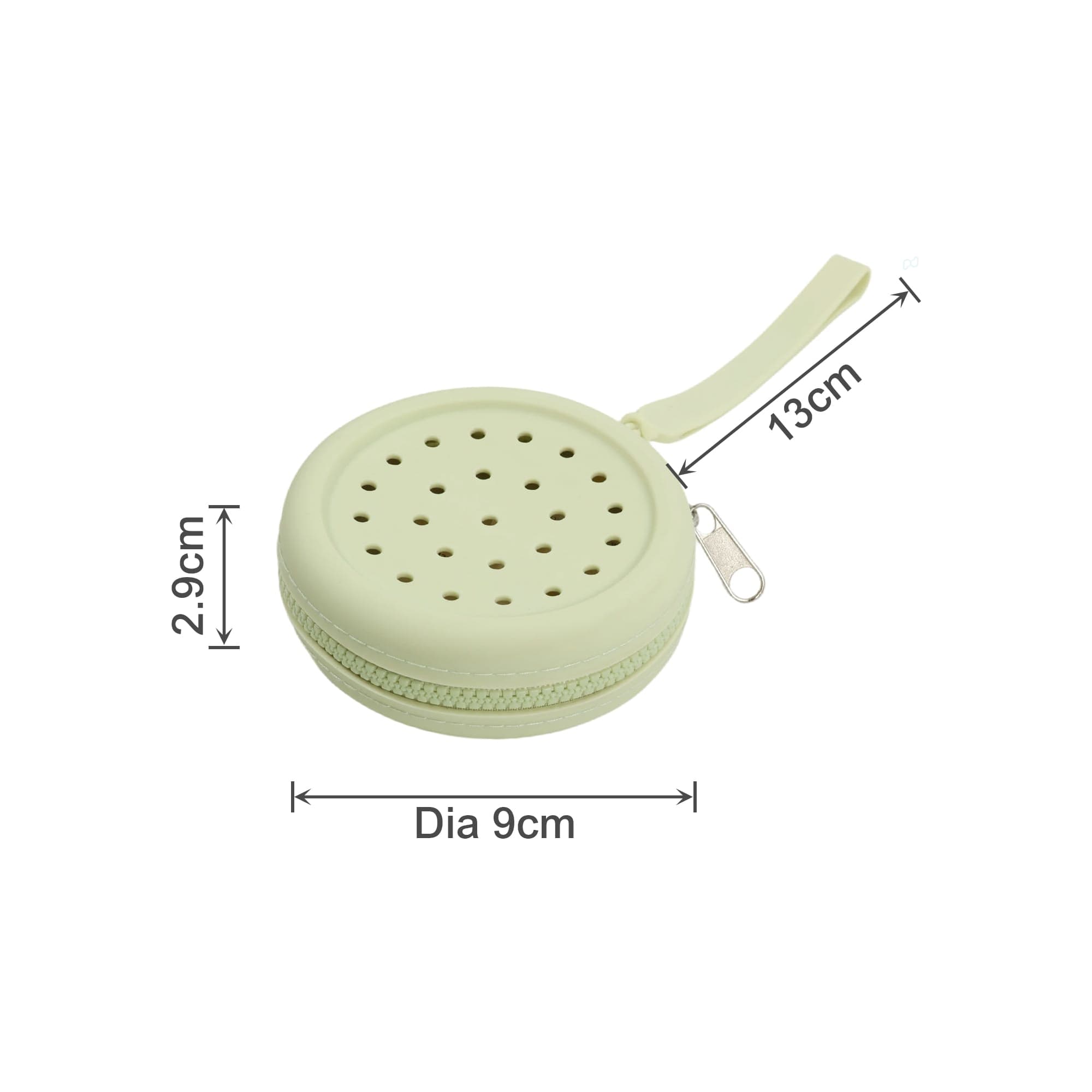 Round Silicone Holes Pouch