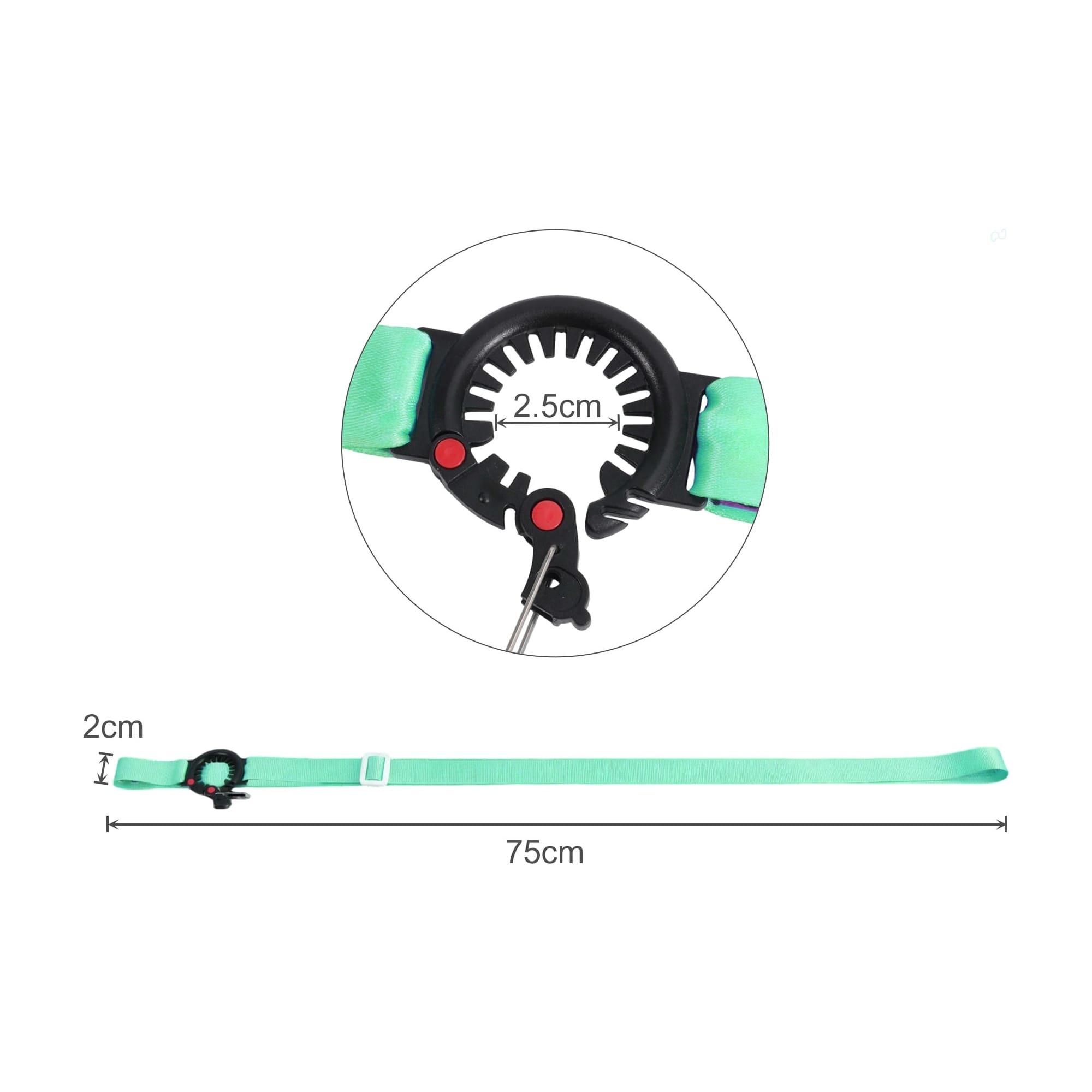 RPET Water Bottle Lanyard