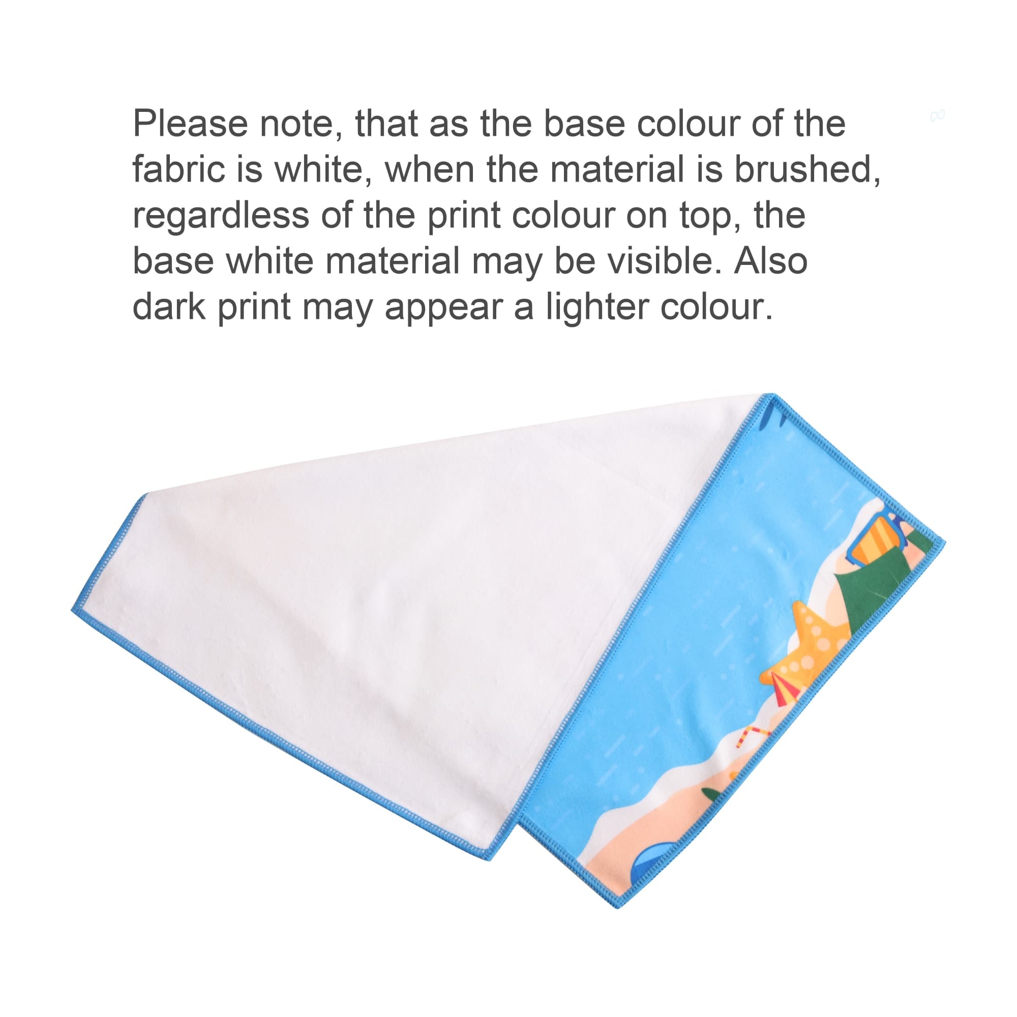 Microfibre Colour Beach Towel (30x50cm)