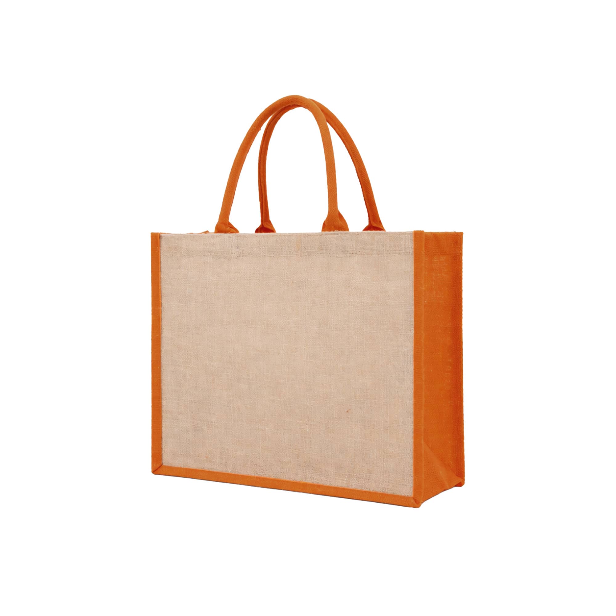 Coloured Jute Tote Bag