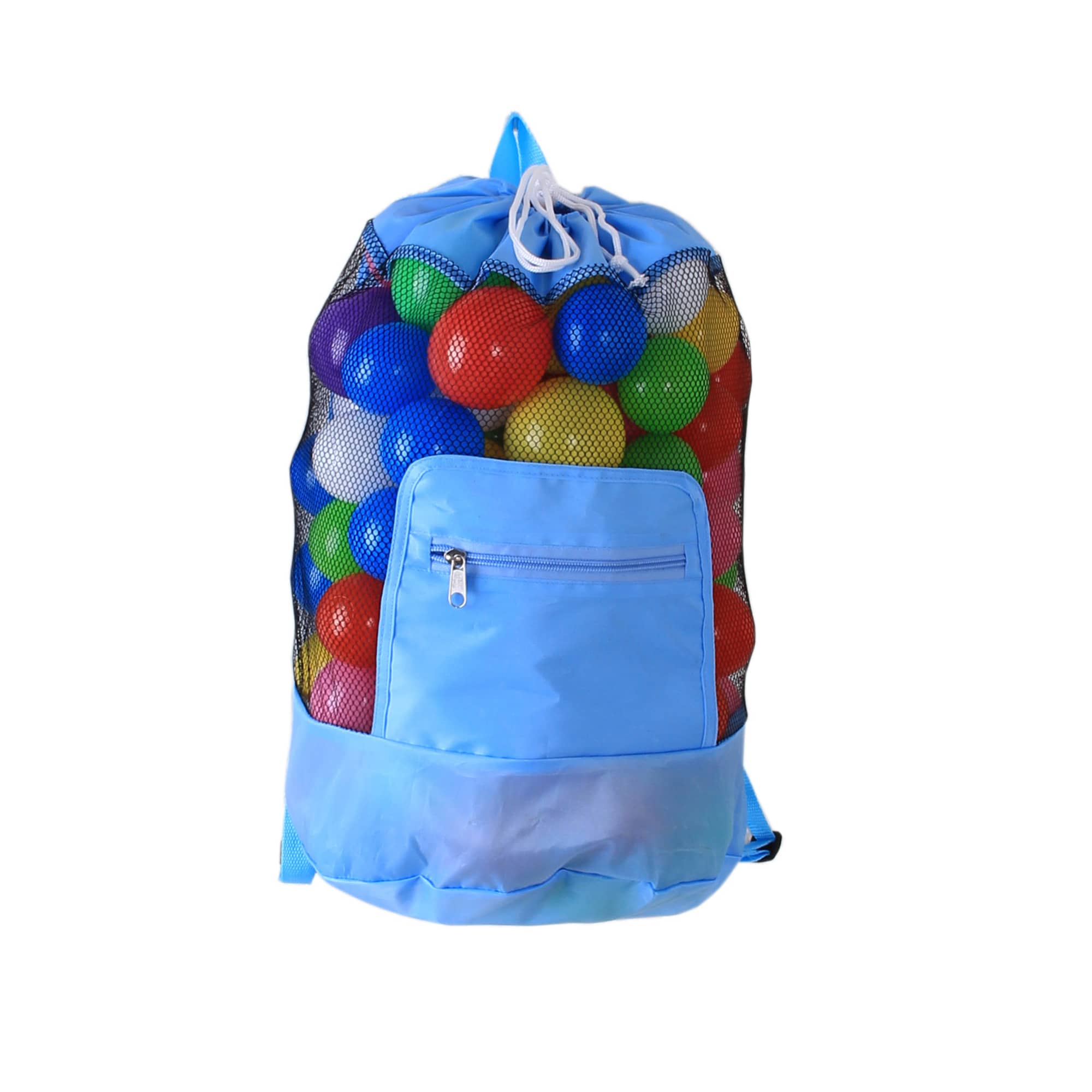 Foldable Mesh Drawstring Backpack