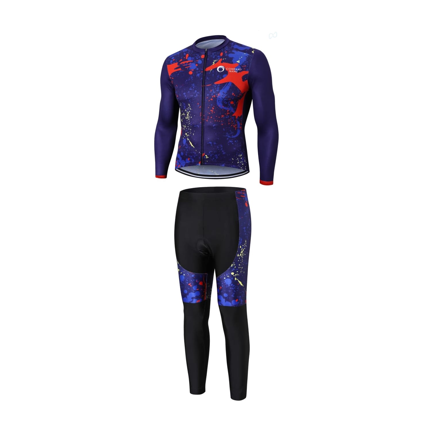 Men's Sublimated Cycling Tights