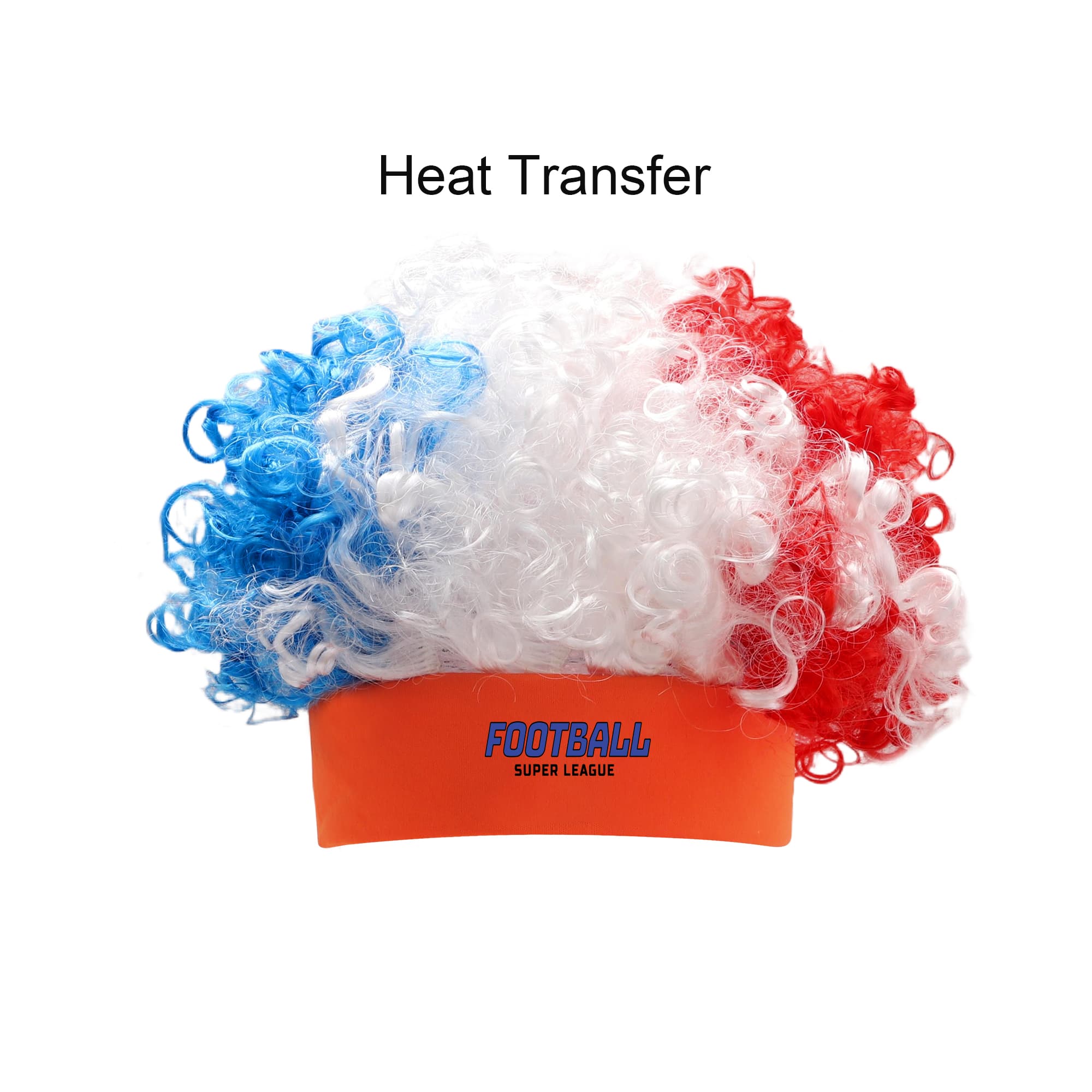 3 Colors Afro Headband Wig
