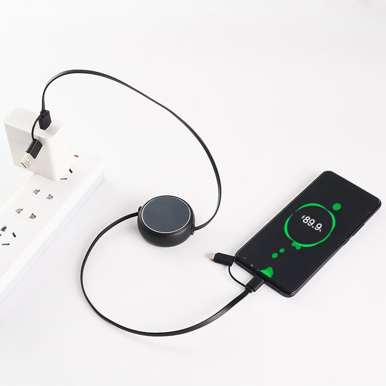 Retractable Portable Charging Cable