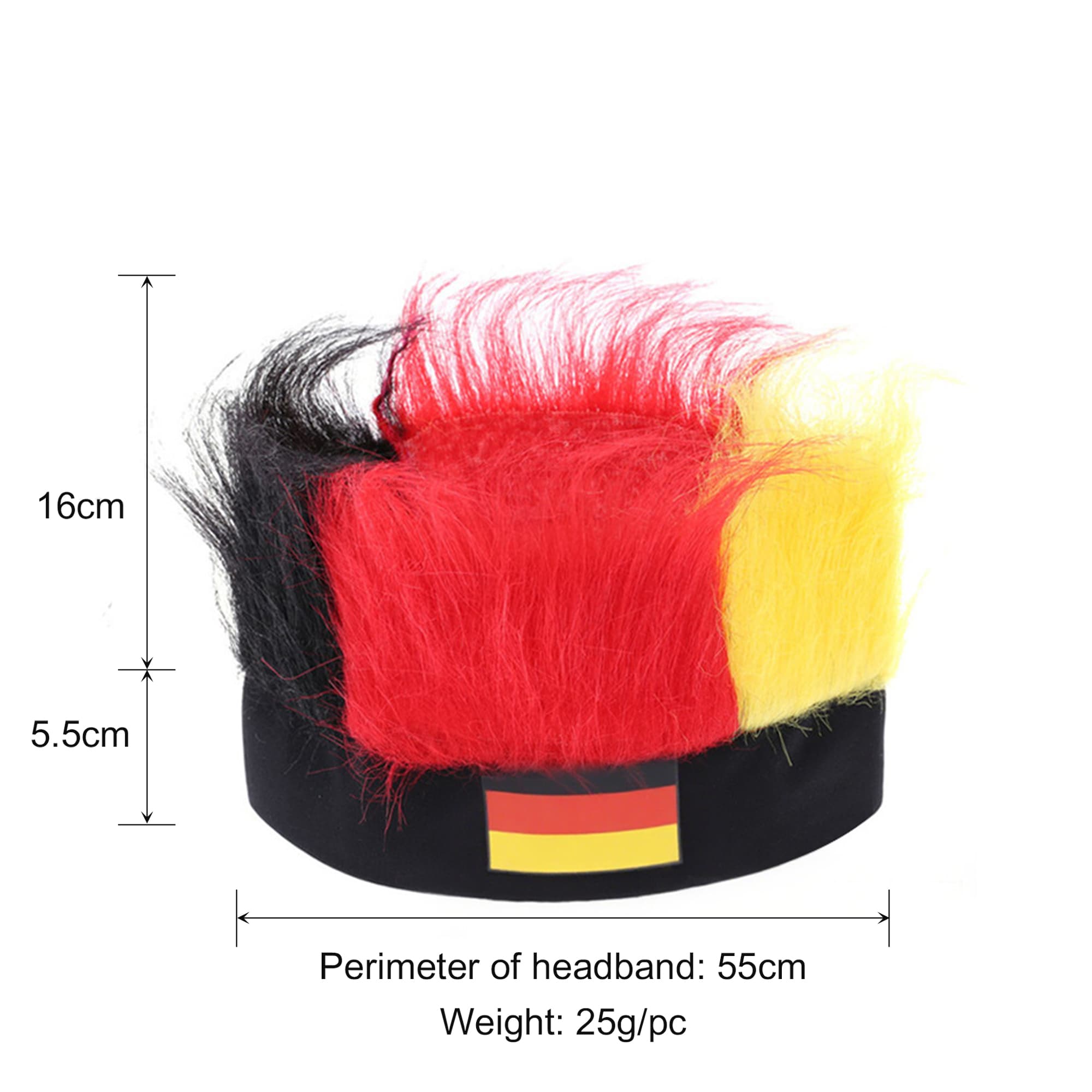 3 Colors Headband Wig