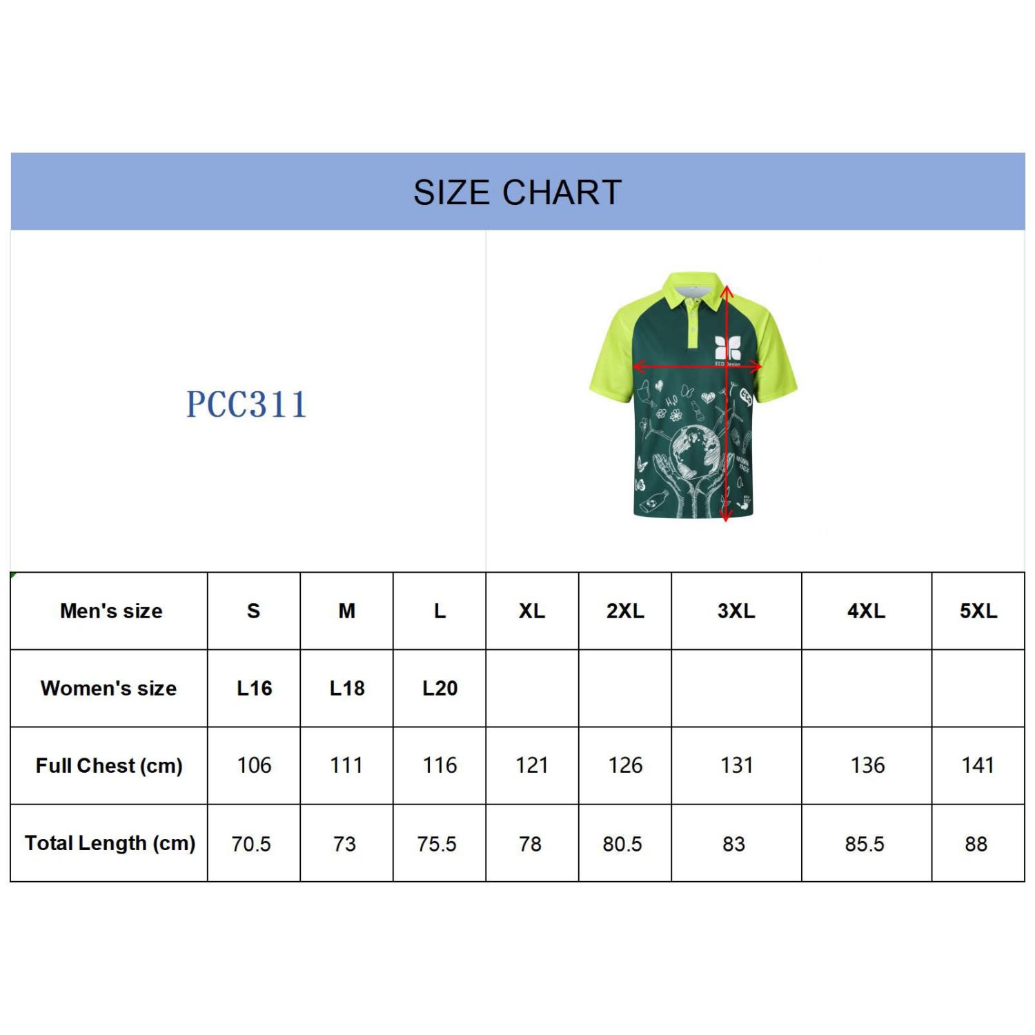Unisex Adults RPET Sublimated Raglan POLO