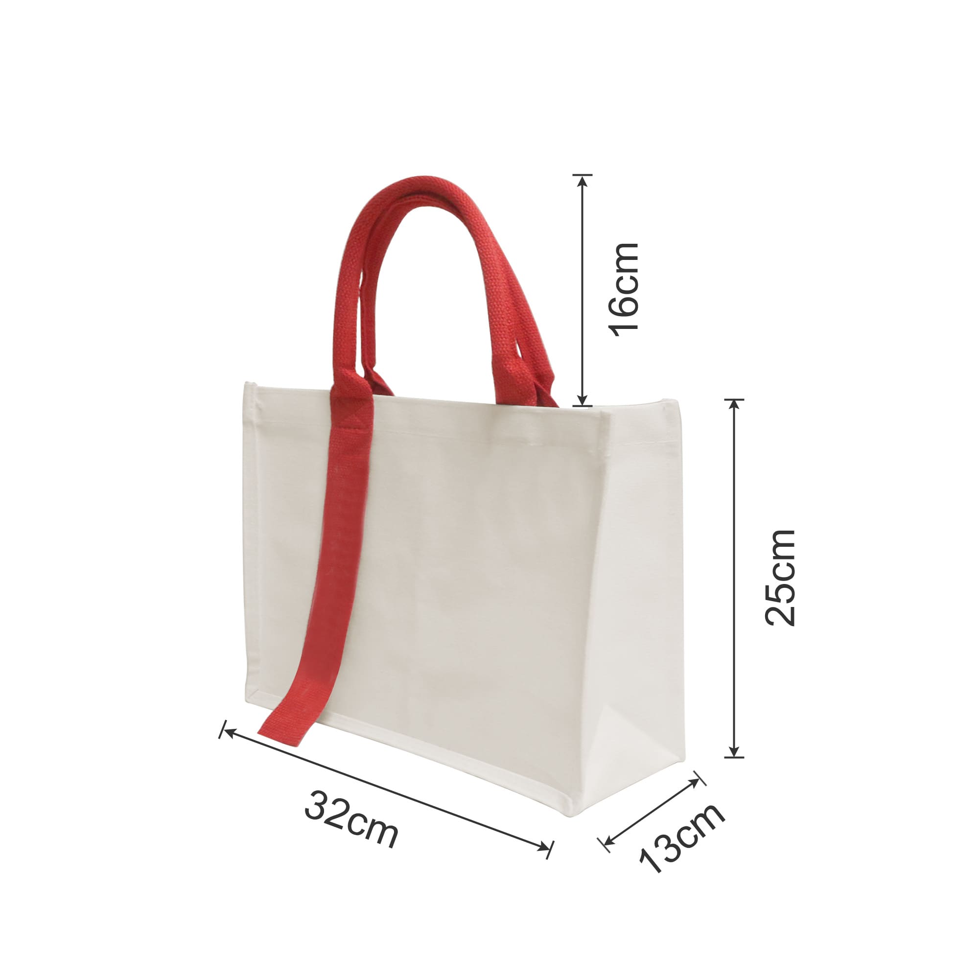 Horizontal Canvas Tote Bag