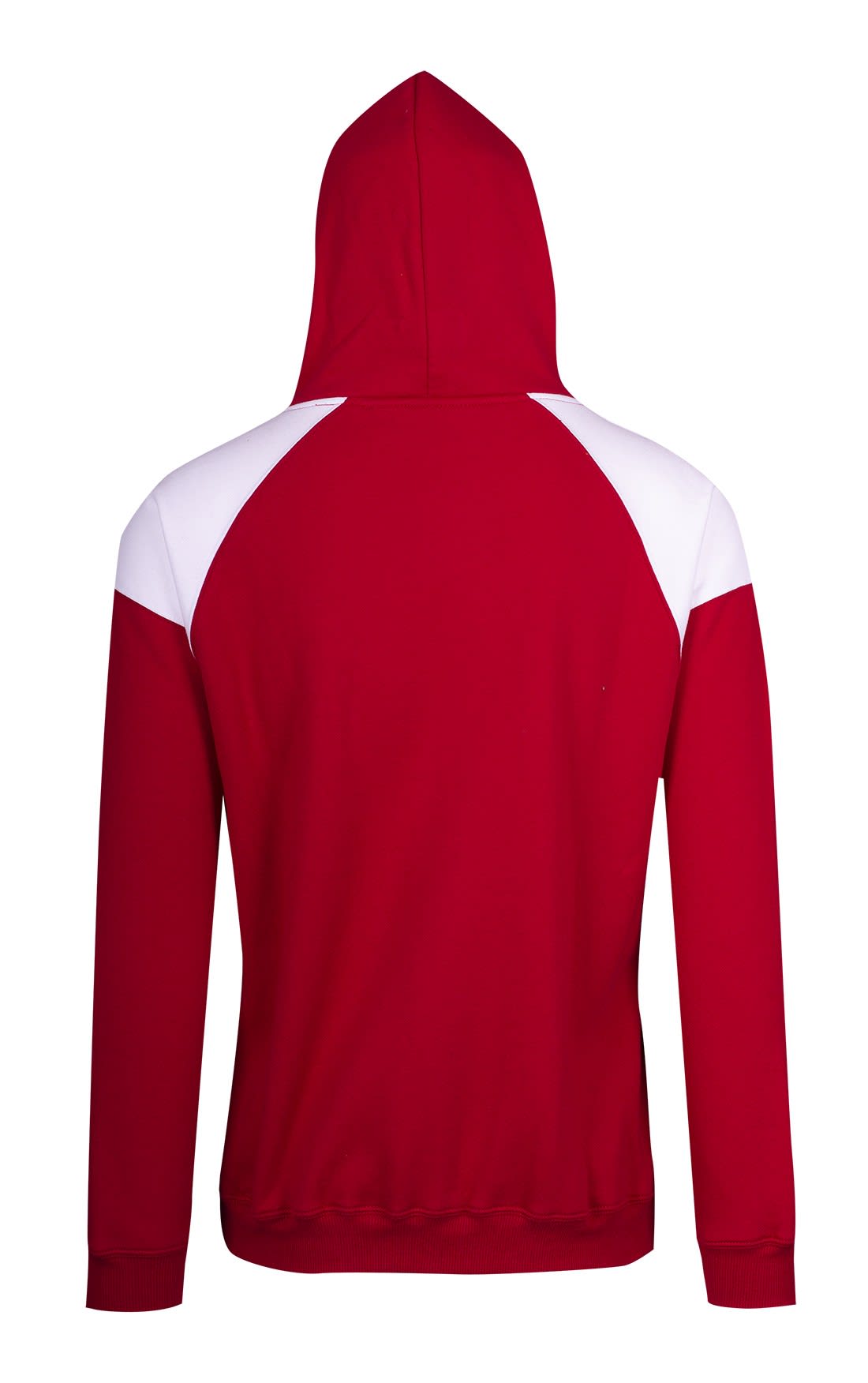 Mens Shoulder Contrast Panel Hoodie